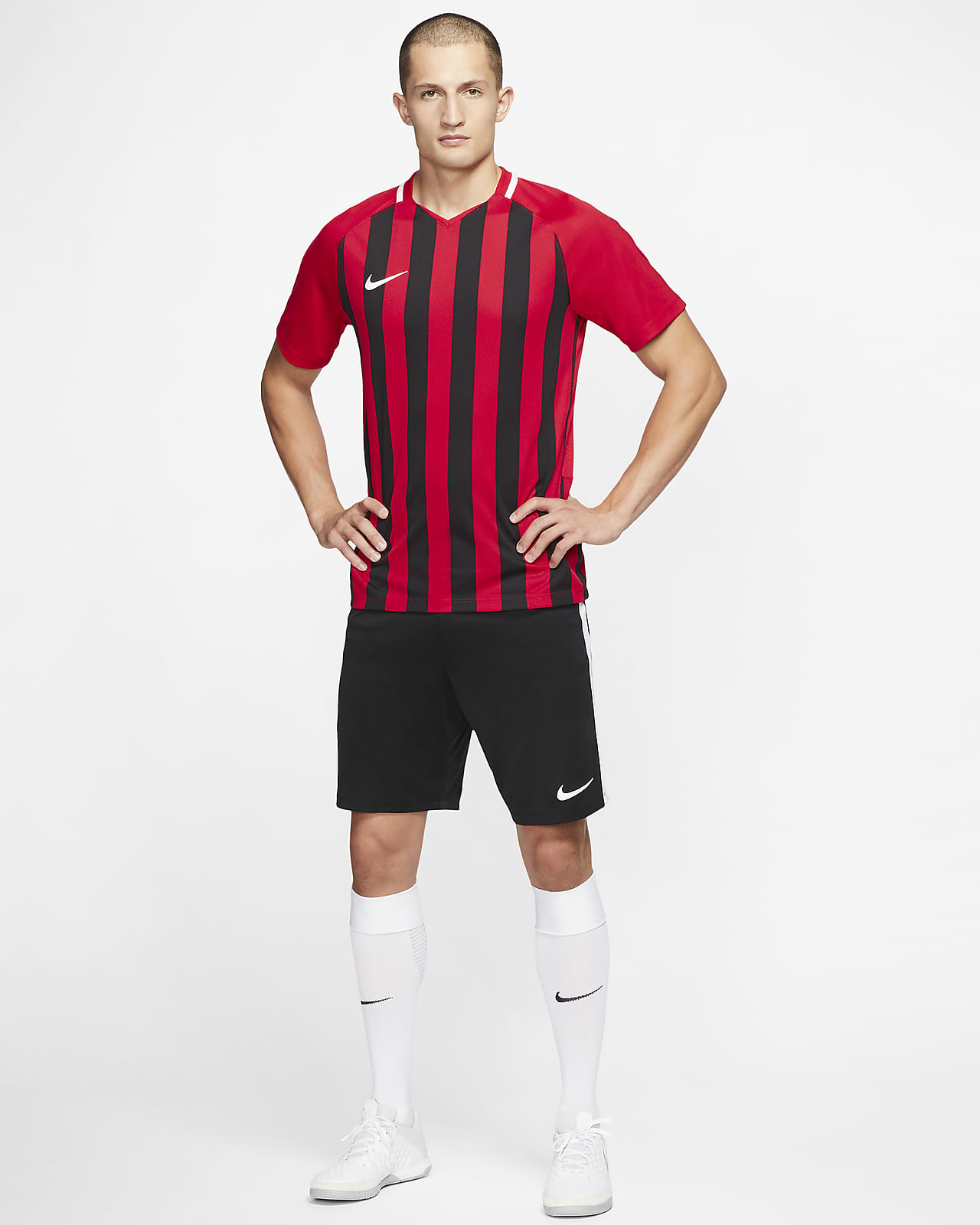 nike striped football shirt