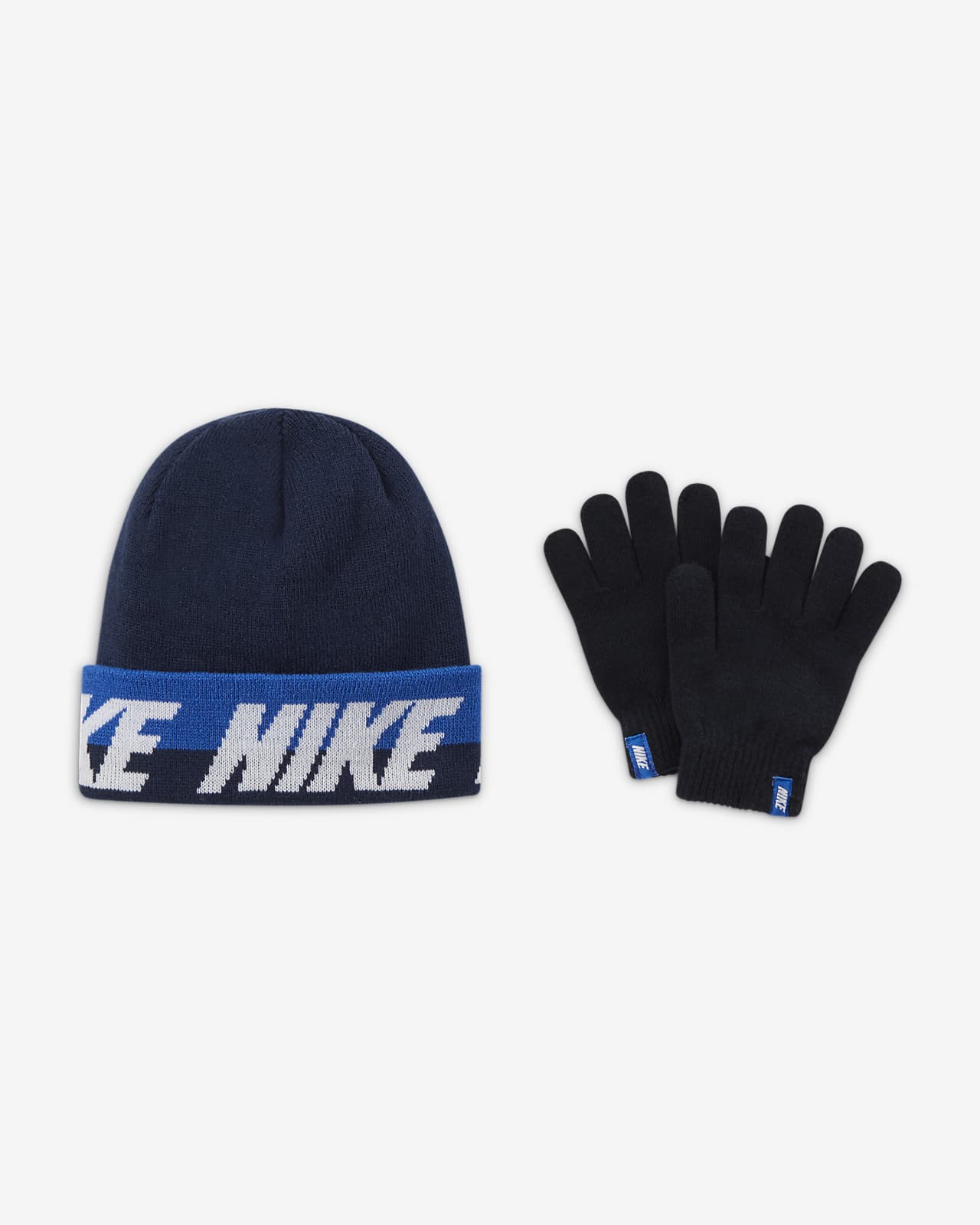 nike beanie and gloves