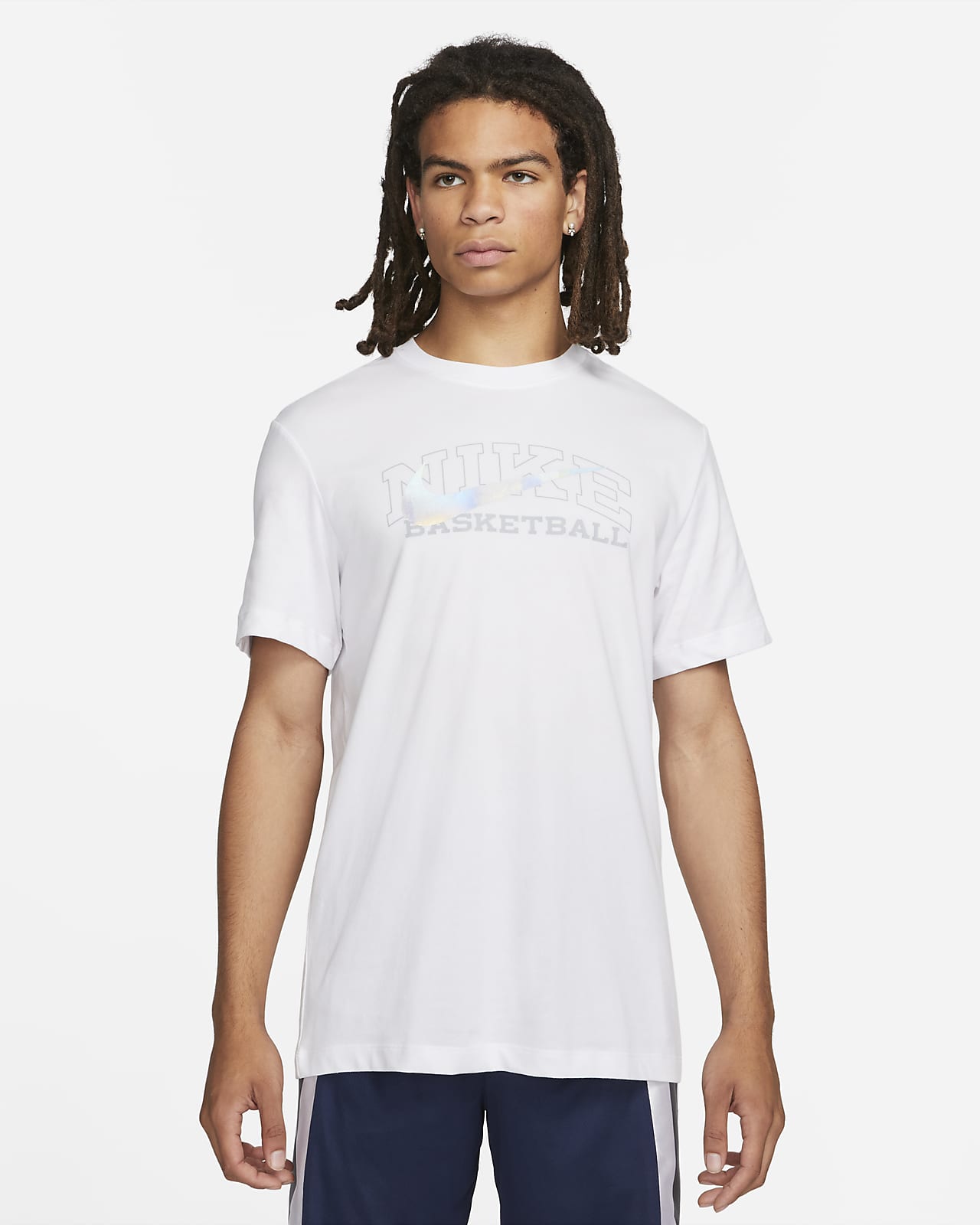 Tee-shirt de basketball Nike Dri-FIT Swoosh pour Homme