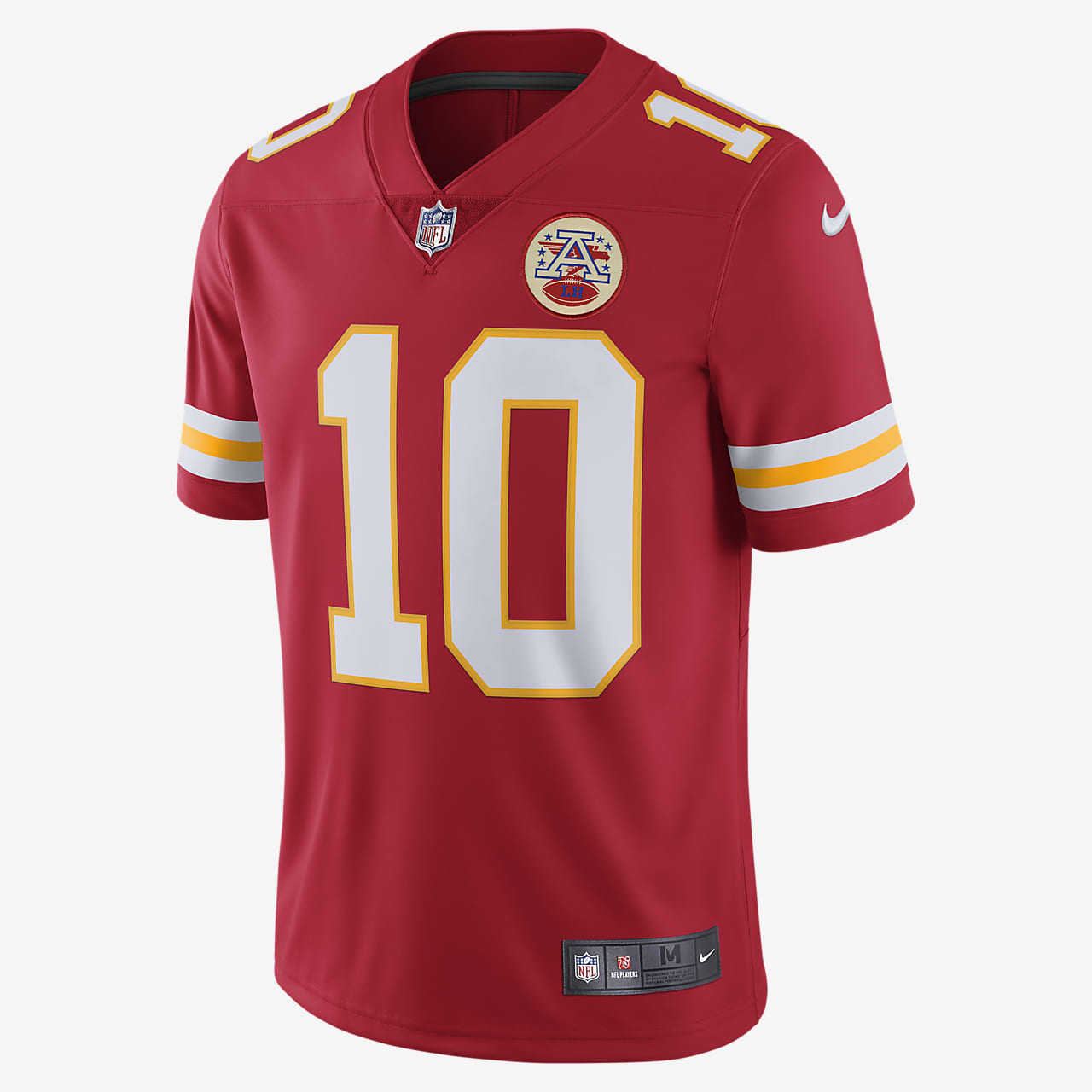 Camiseta de fútbol americano edición limitada para hombre NFL Kansas City  Chiefs Vapor Untouchable (Tyreek Hill). Nike.com