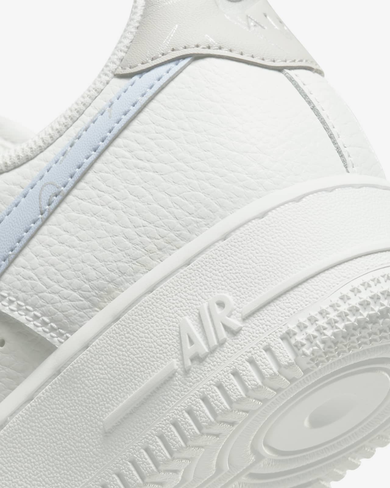 nike air force light silver