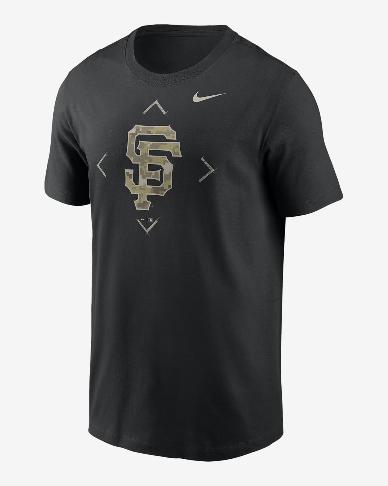 San Giants Camo Logo Men's Nike MLB T-Shirt. Nike.com