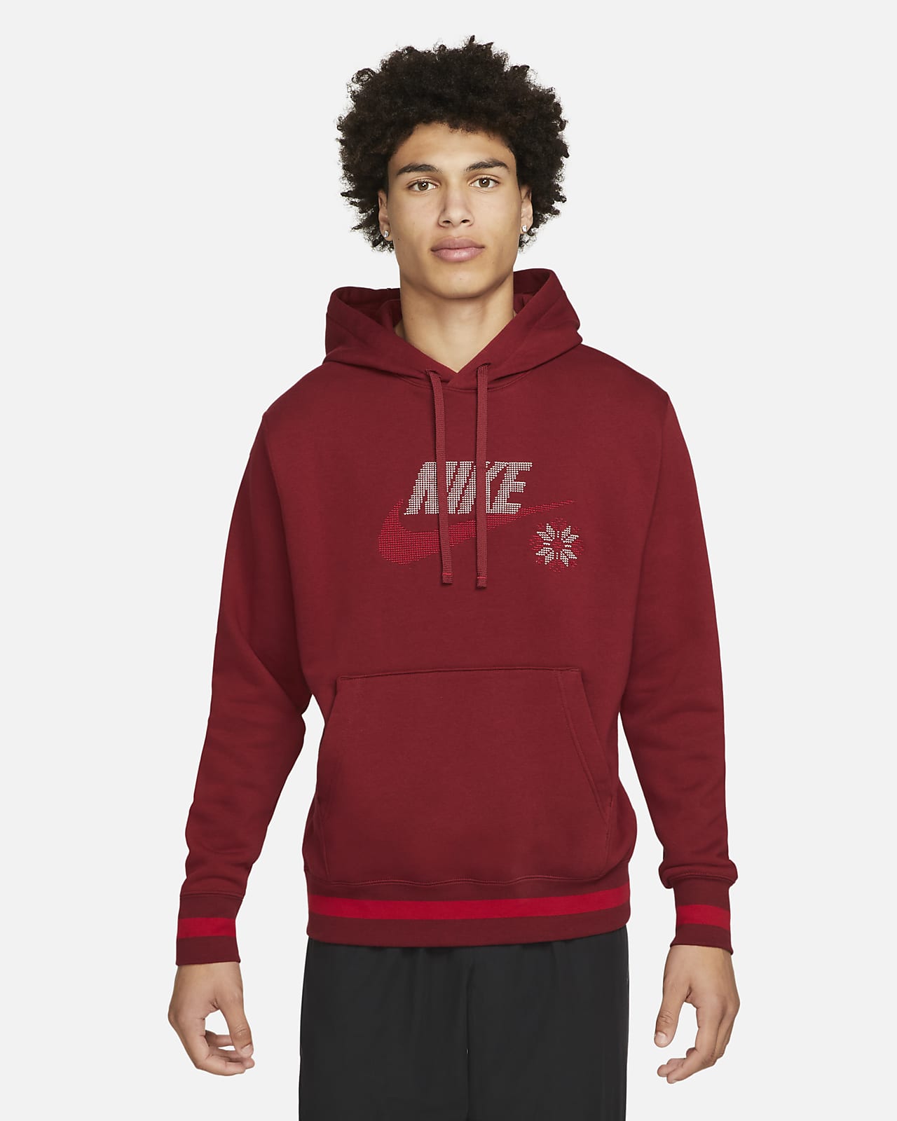 men's nike sportswear club fleece pullover hoodie