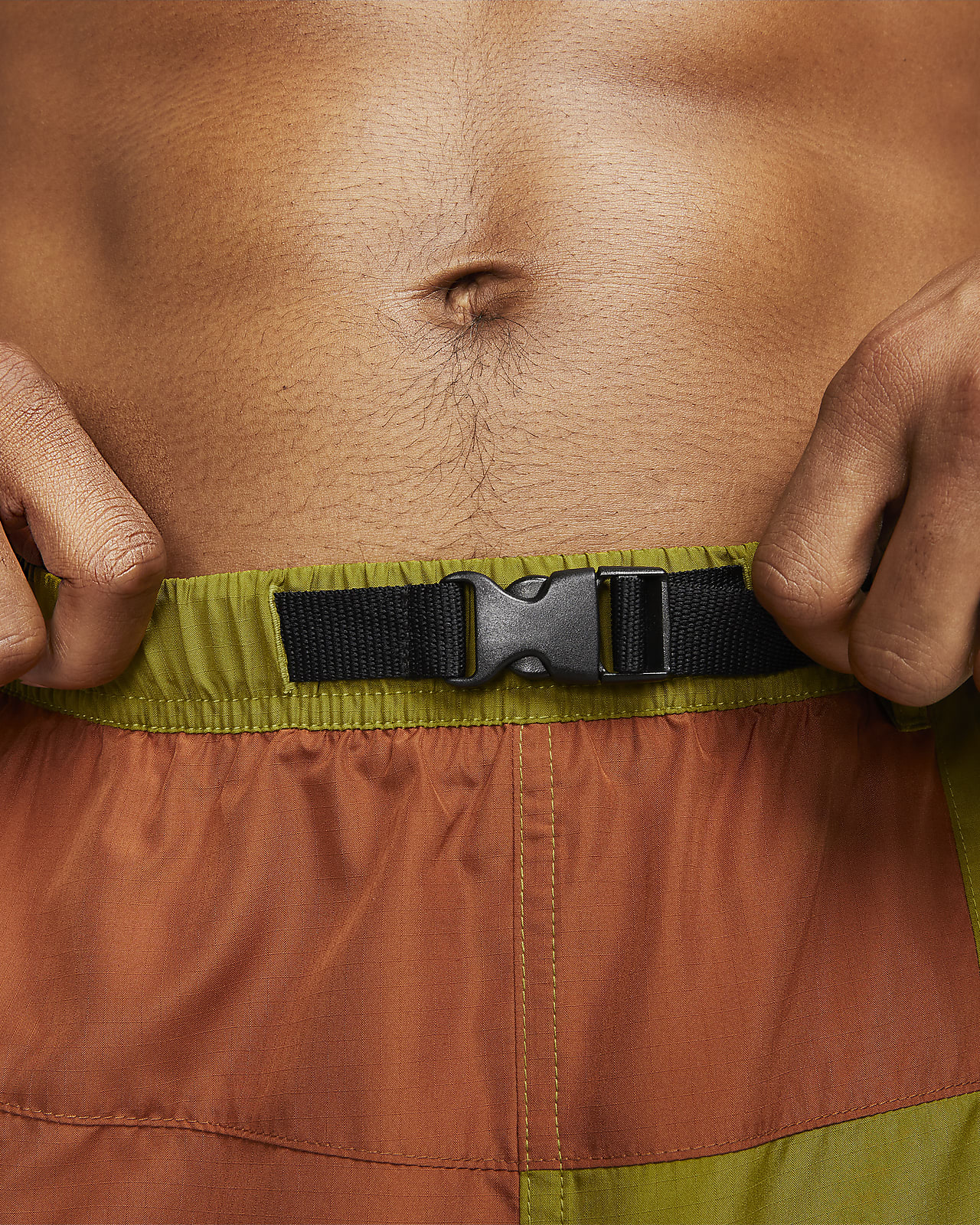 Traje de ba o tipo short de voleibol de 18 cm militar para hombre Nike
