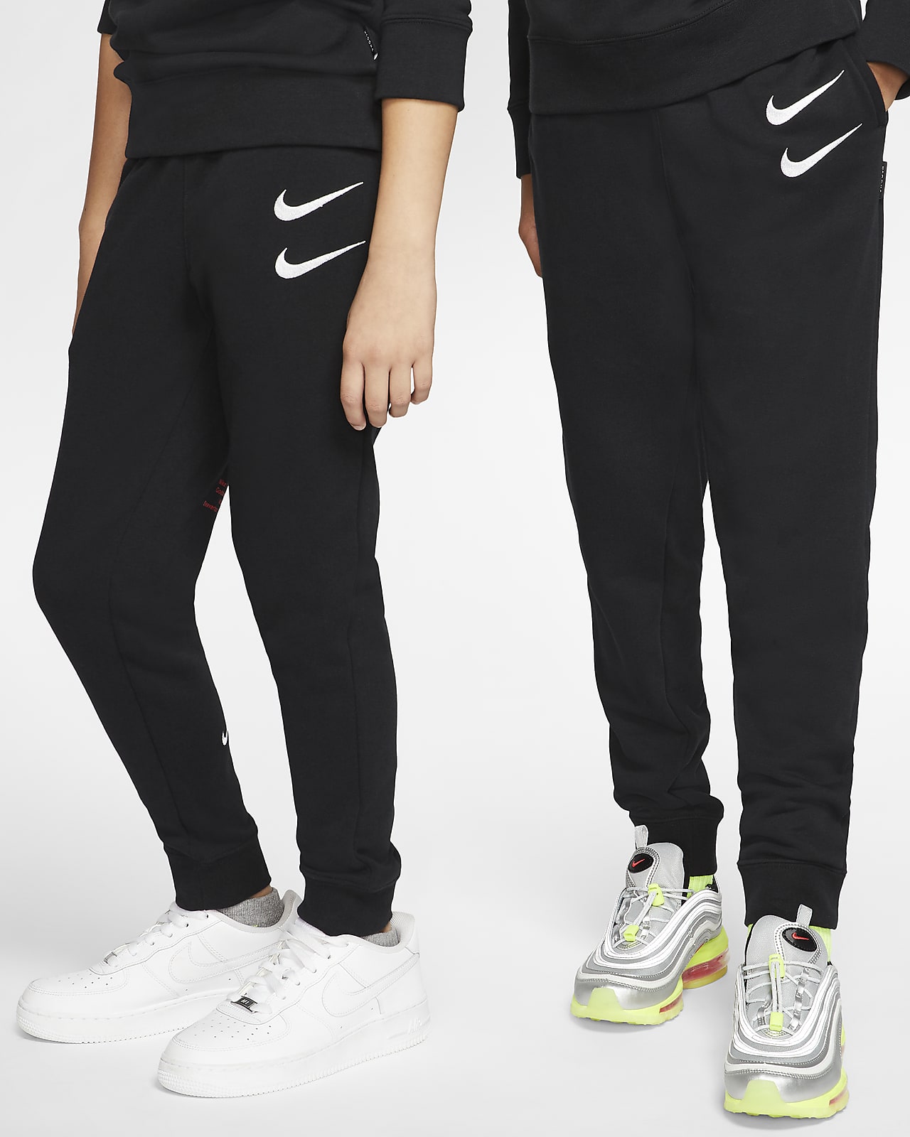 Pantaloni in French Terry Nike Sportswear Swoosh - Ragazzi. Nike CH