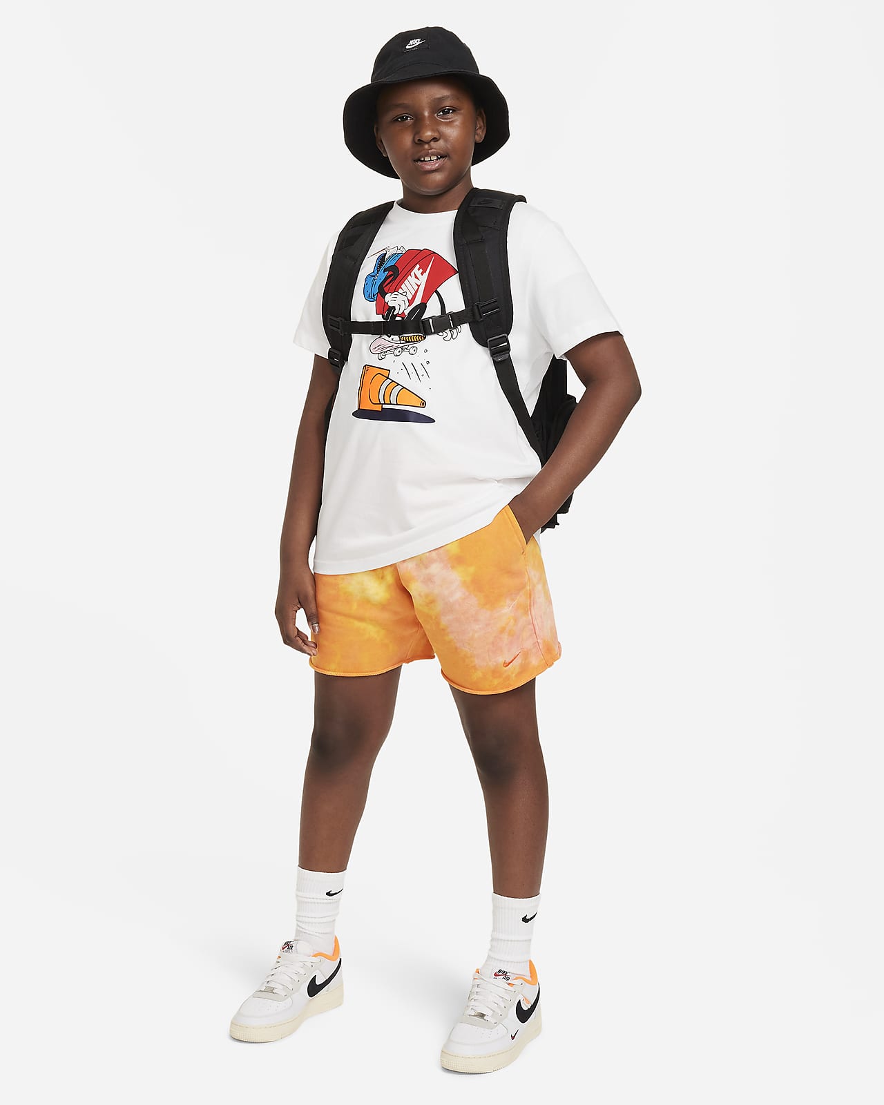 Nike Sportswear Club Fleece Big Kids\' Shorts (Extended Size).