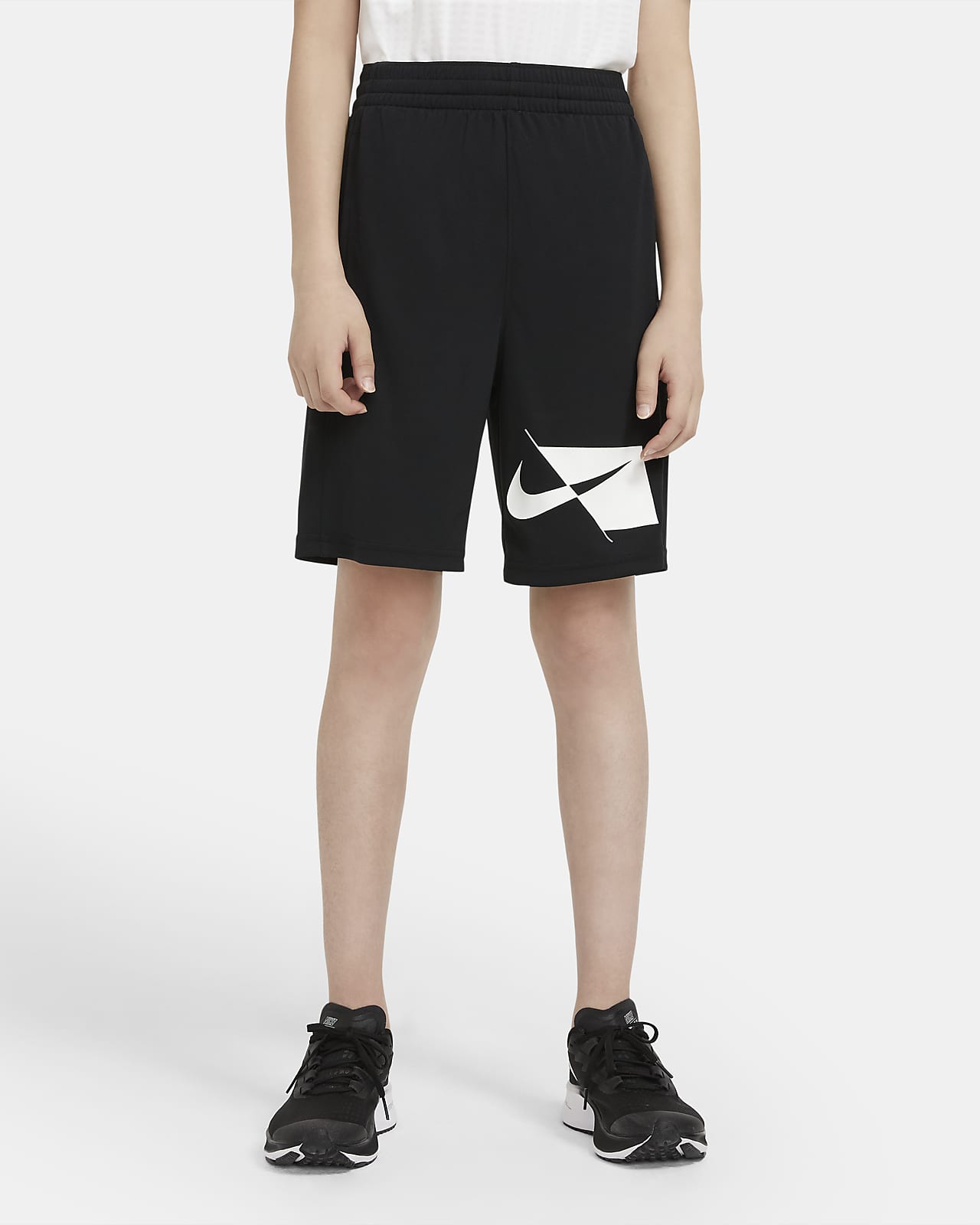 nike above knee shorts