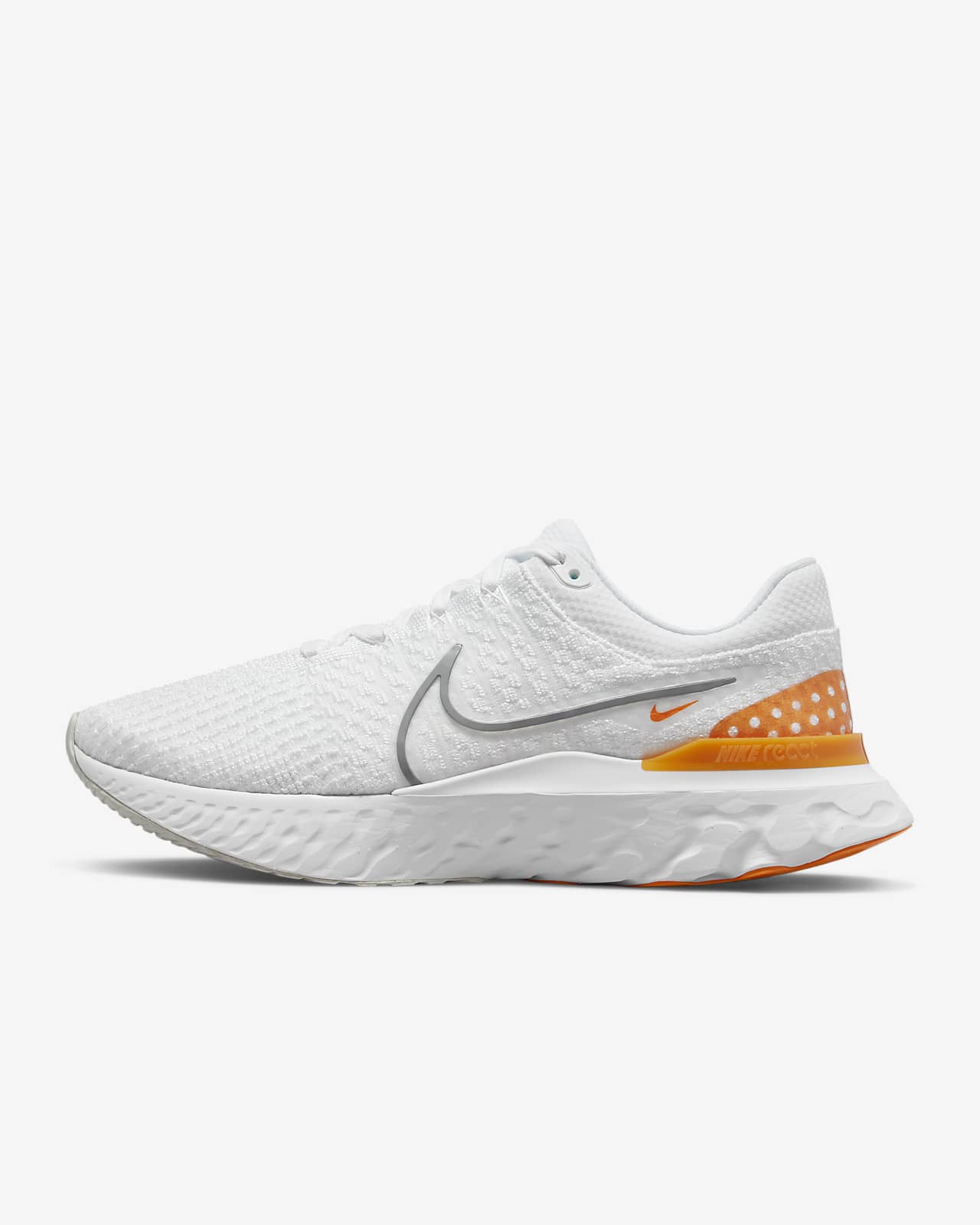 nike react infinity run yellow
