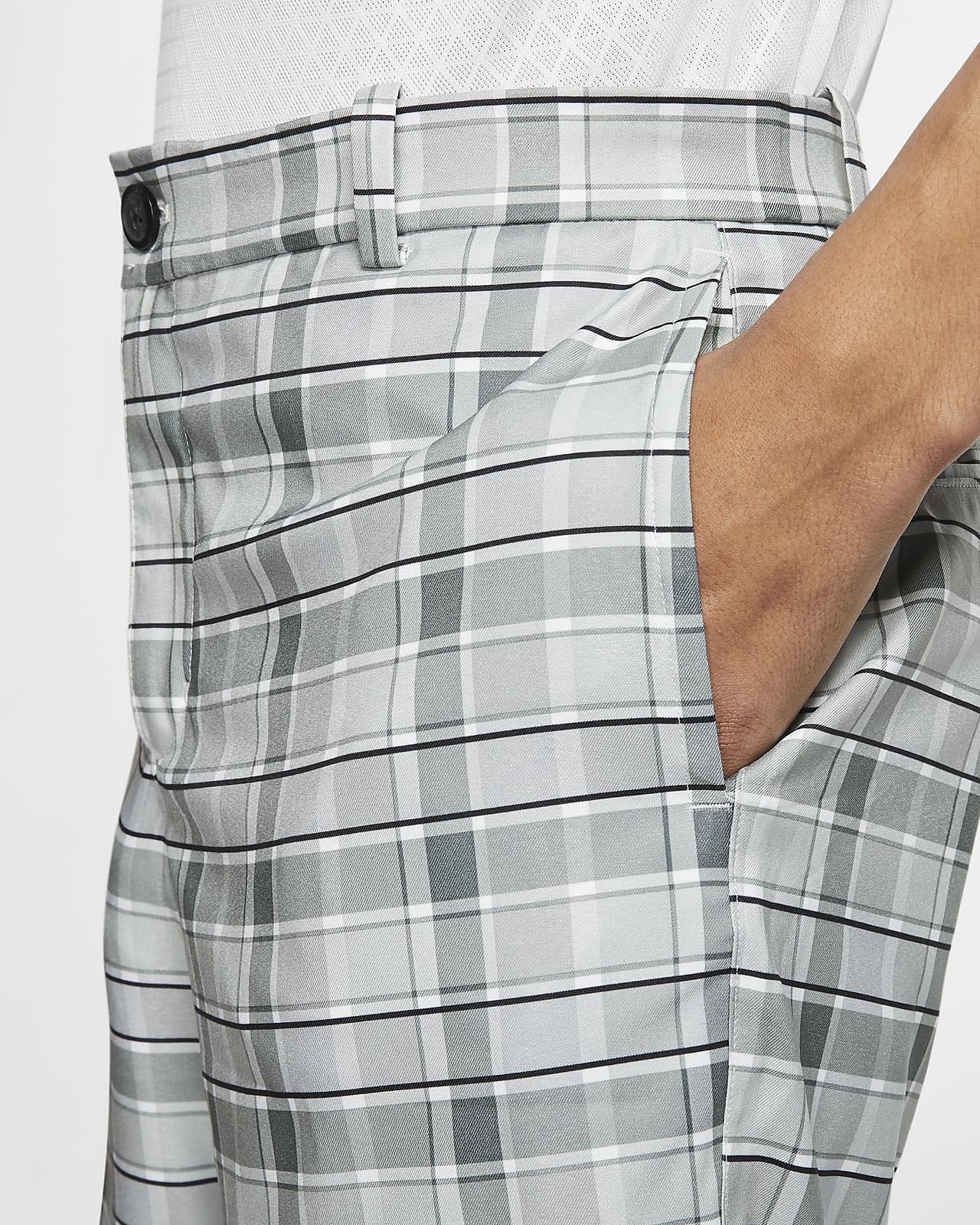 mens plaid golf pants