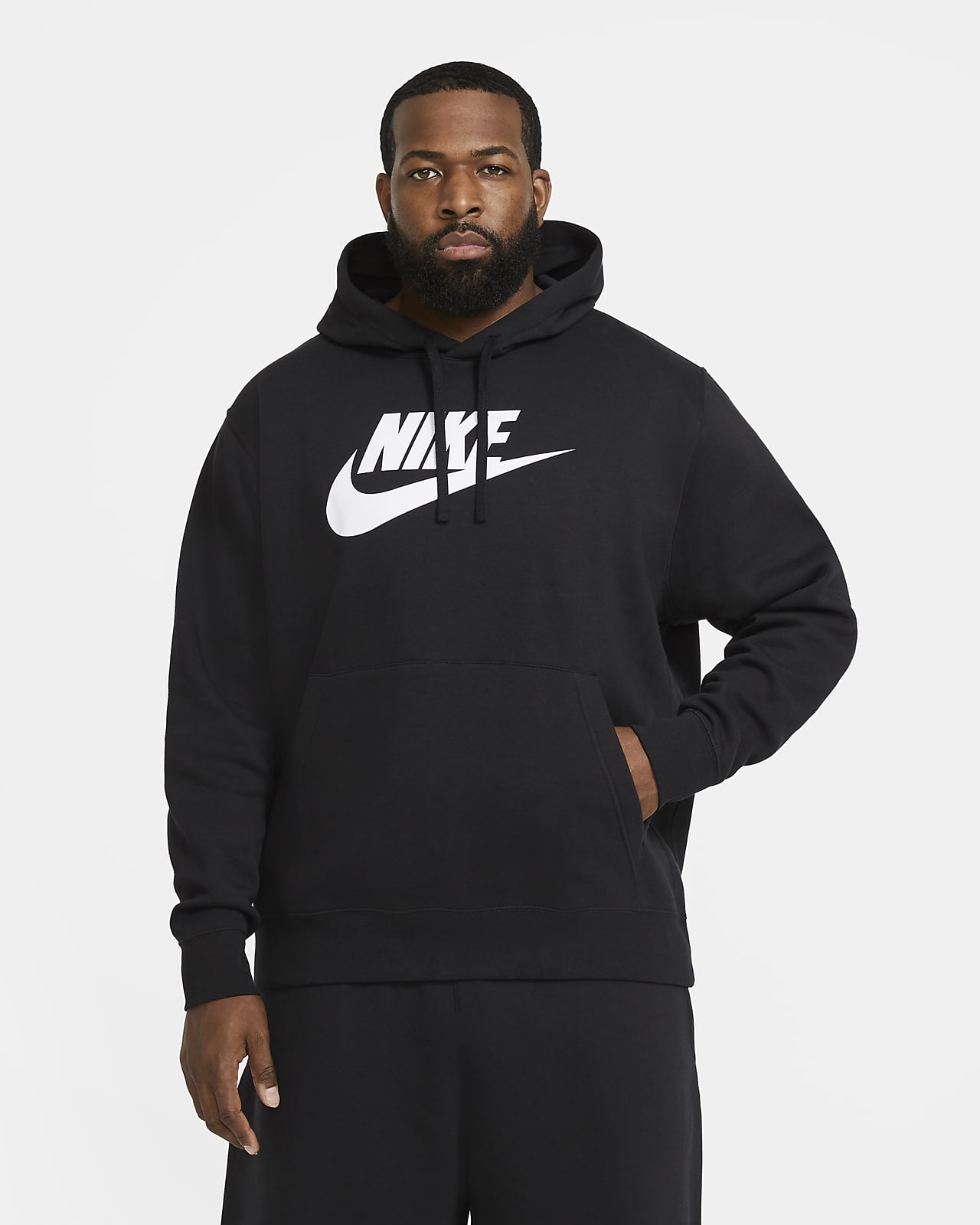 nike club hoodie zip up