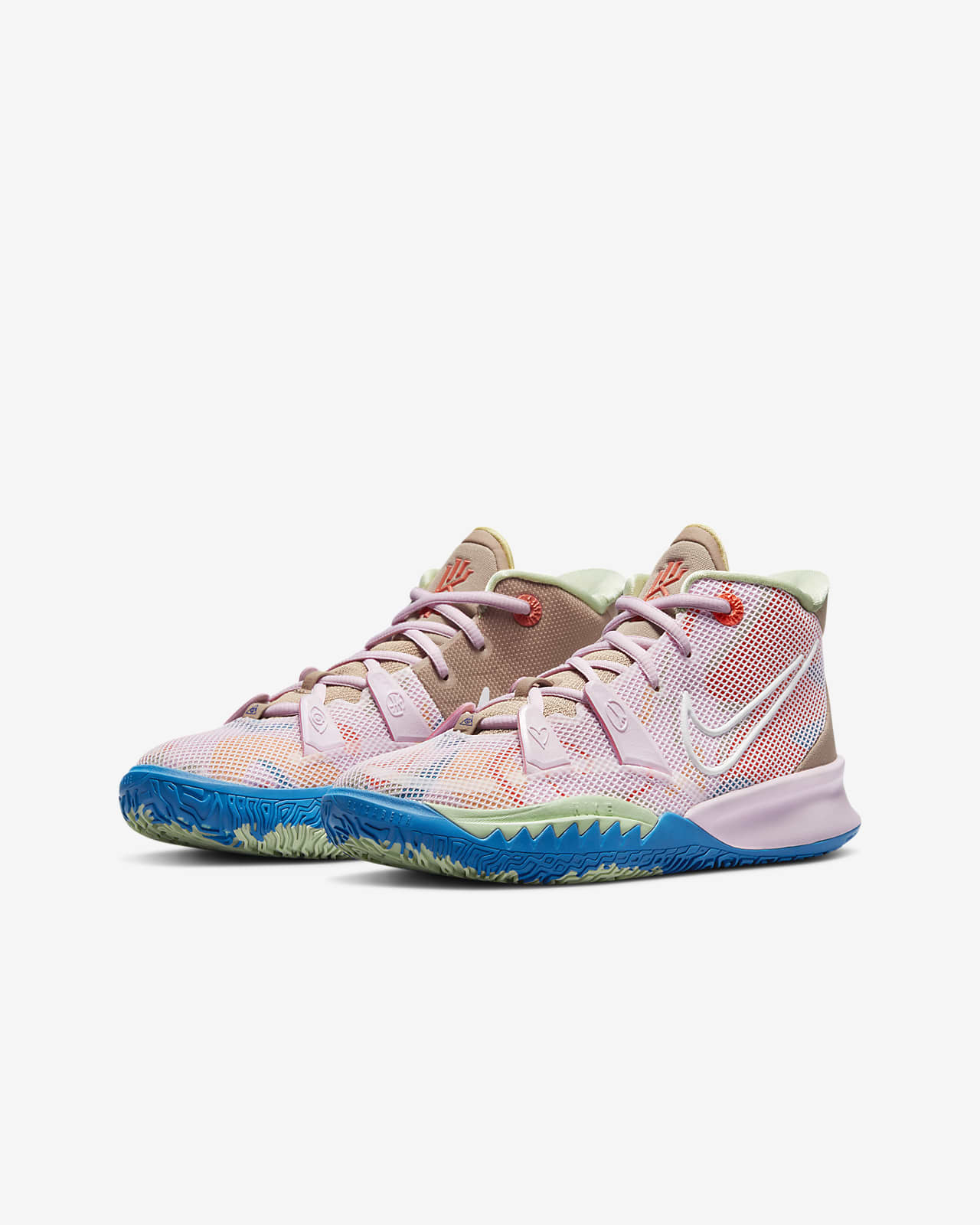 Kyrie Pink Blue White Nike Kyrie Pink