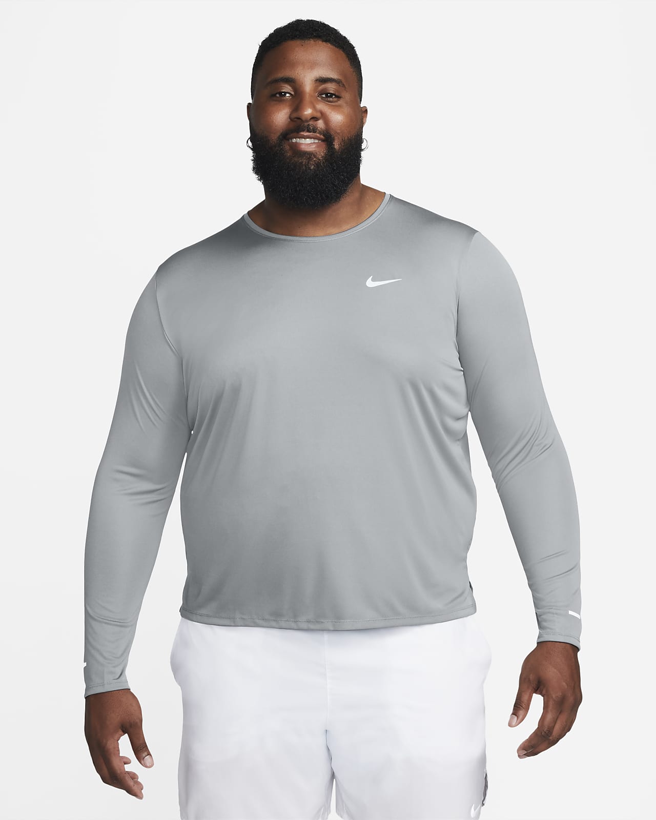 vistazo Pascua de Resurrección arroz Nike Dri-FIT Miler Camiseta de running de manga larga - Hombre. Nike ES