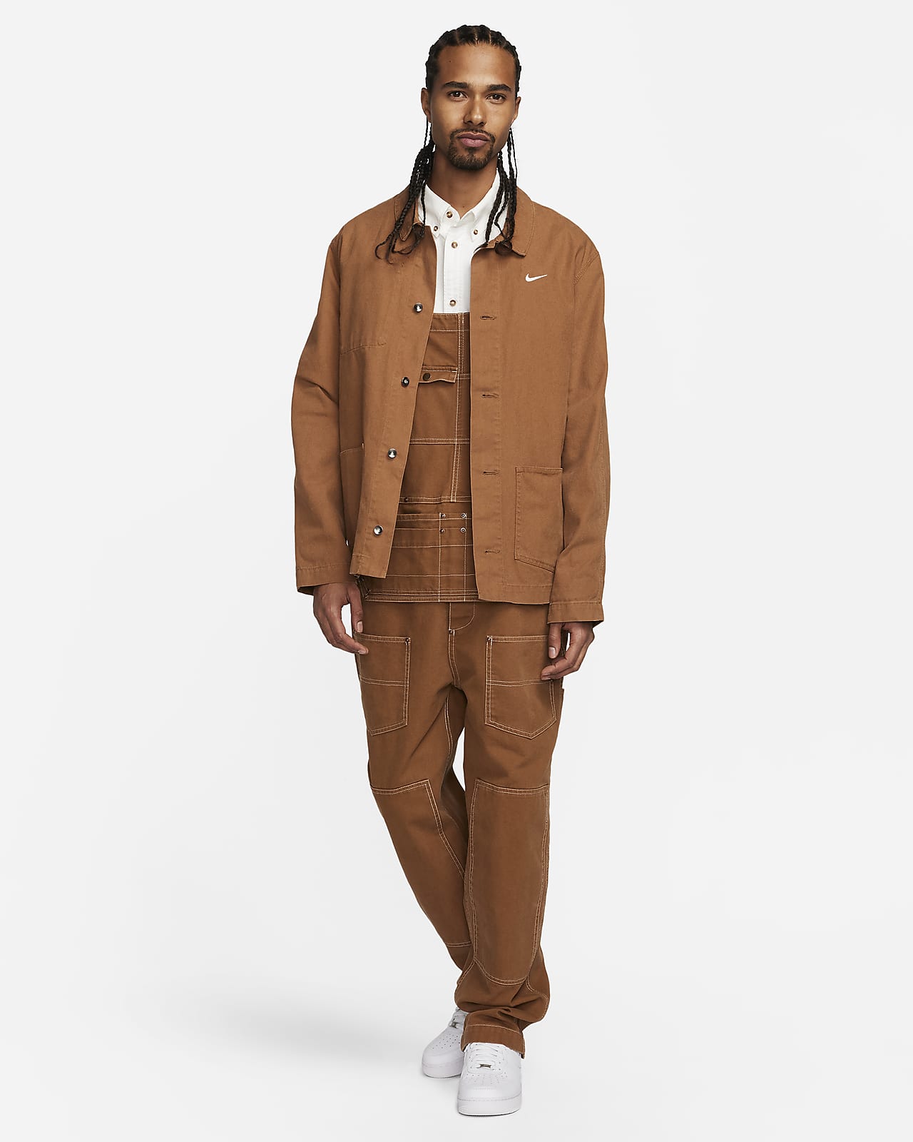 Nike Life Men's Carpenter Overalls. Nike CA