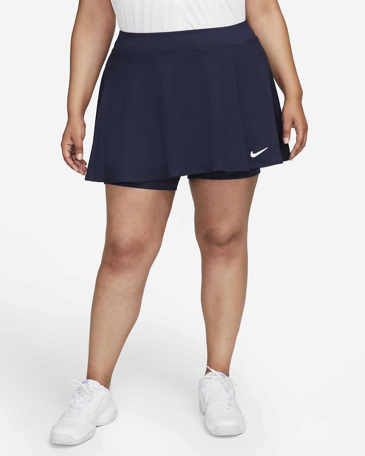 Falda de tenis volante para mujer NikeCourt Victory (talla grande). Nike.com