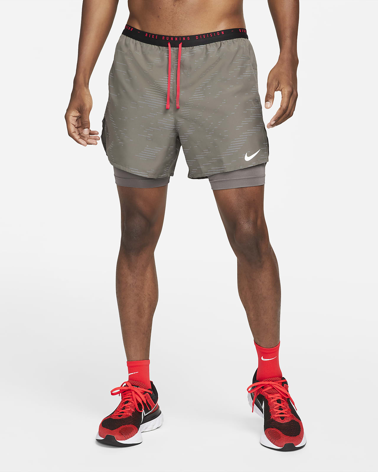 Nike Dri-FIT Run Division Flex Stride Pantalón corto de running 2 en 1 y 13  cm - Hombre. Nike ES