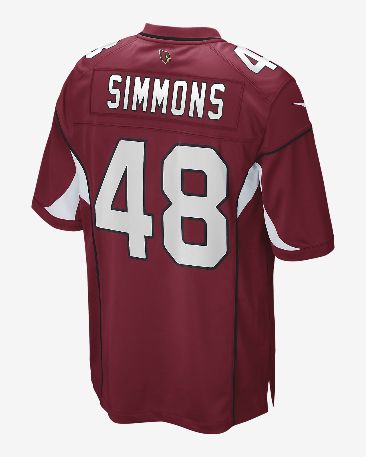 NFL Arizona Cardinals (Isaiah Simmons) Men's Game Football Jersey. Nike.com