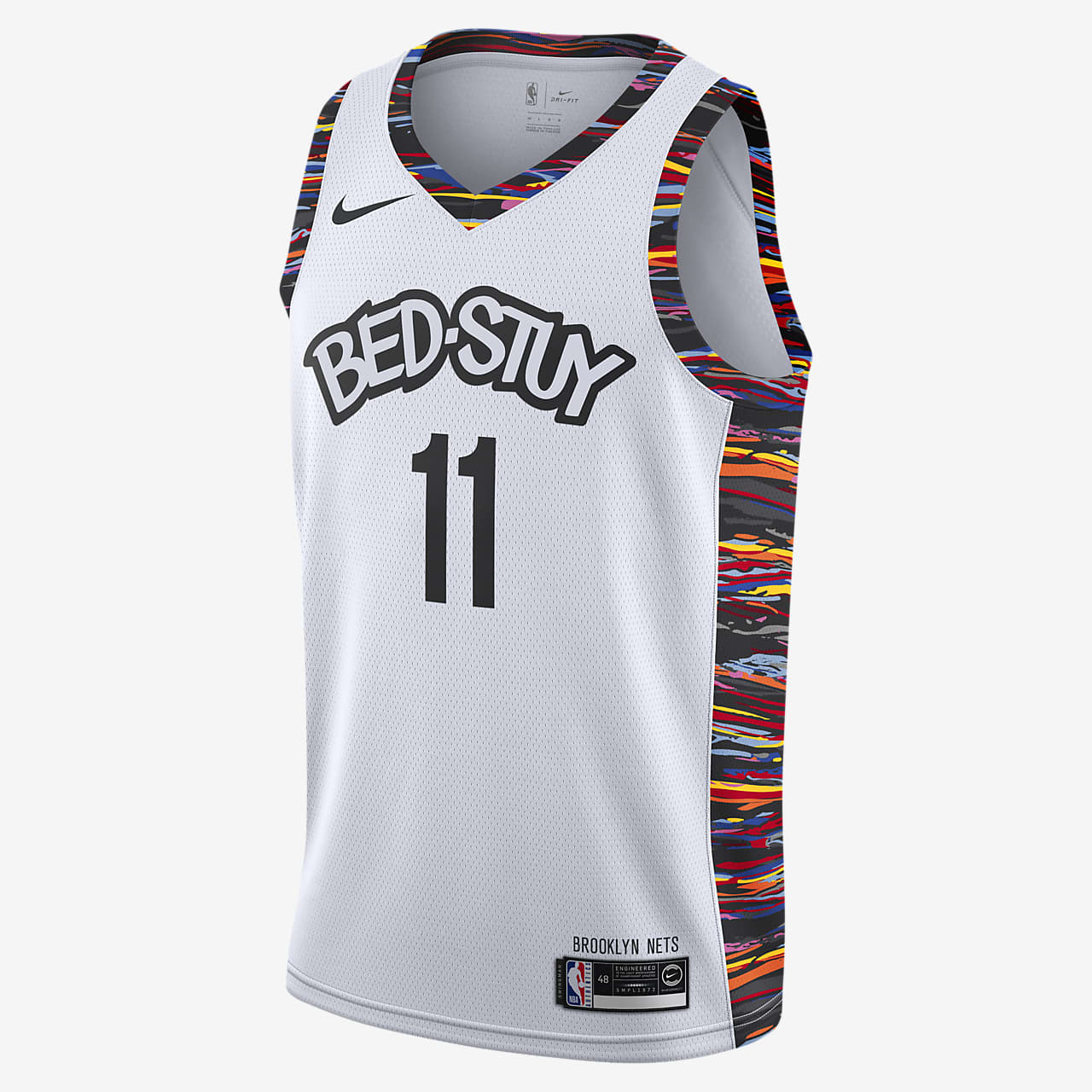 Kyrie Irving #11 Brooklyn Nets Basketball Trikots Jersey City Edition Weiß 