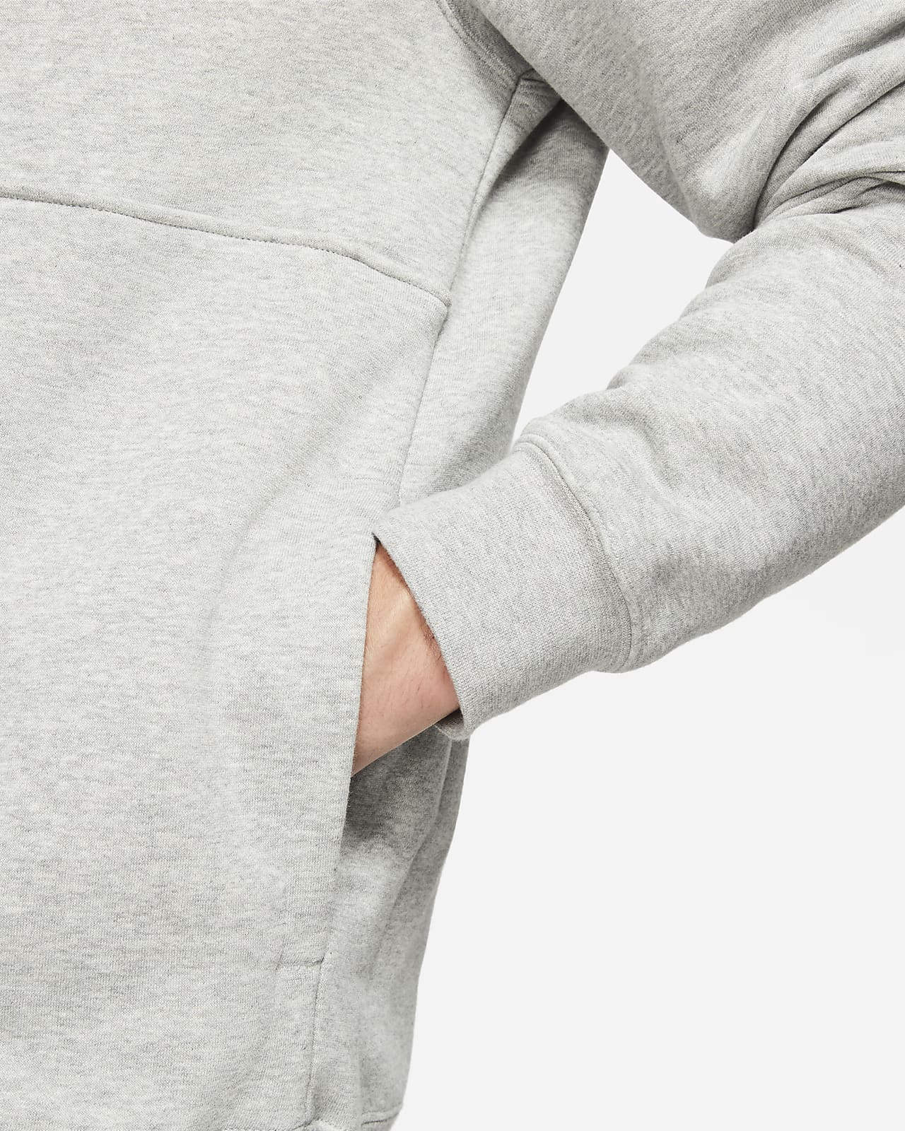 nike sweatshirt with zipper in back