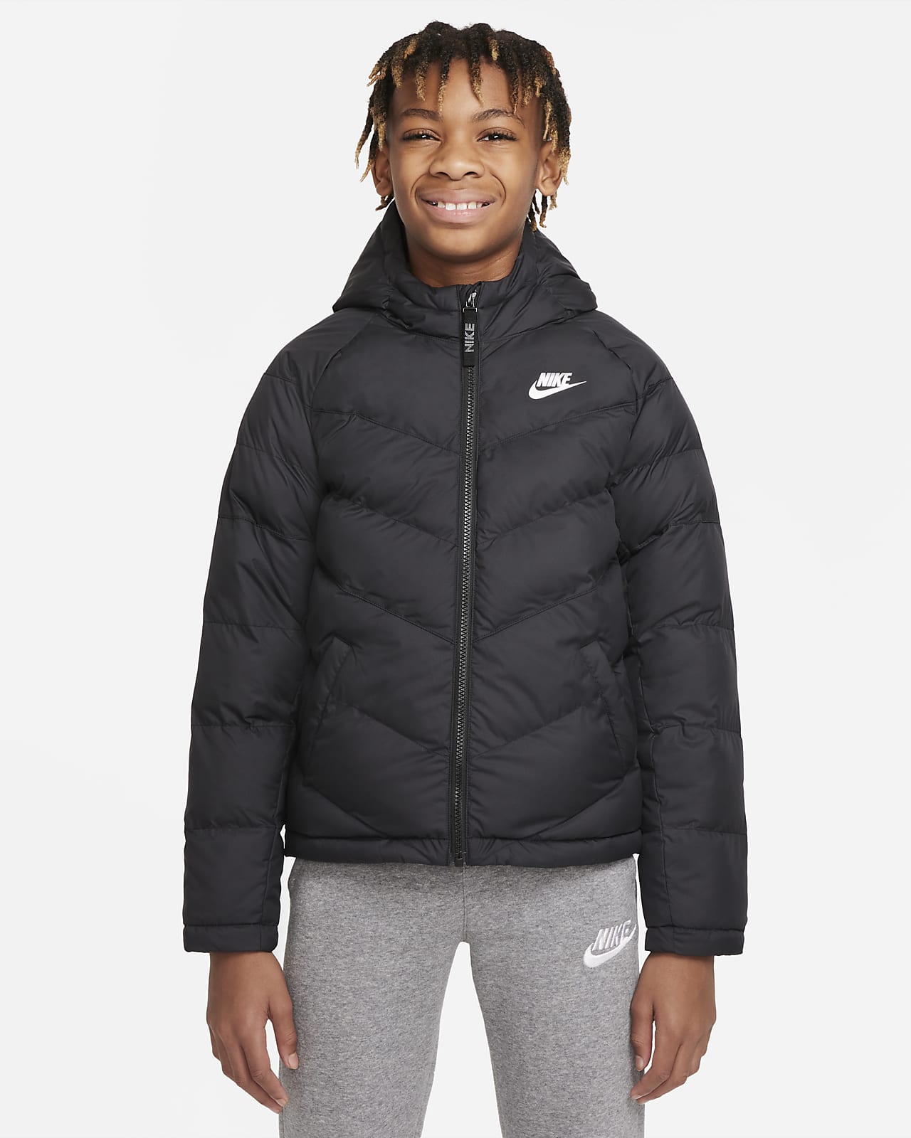 Nike Sportswear-jakke med til børn. DK