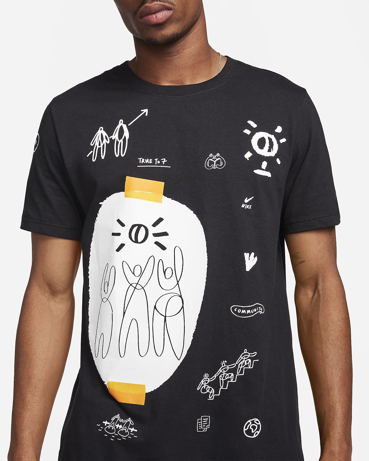 Colin Kaepernick x Joy Yamusangie Men's Nike T-Shirt.