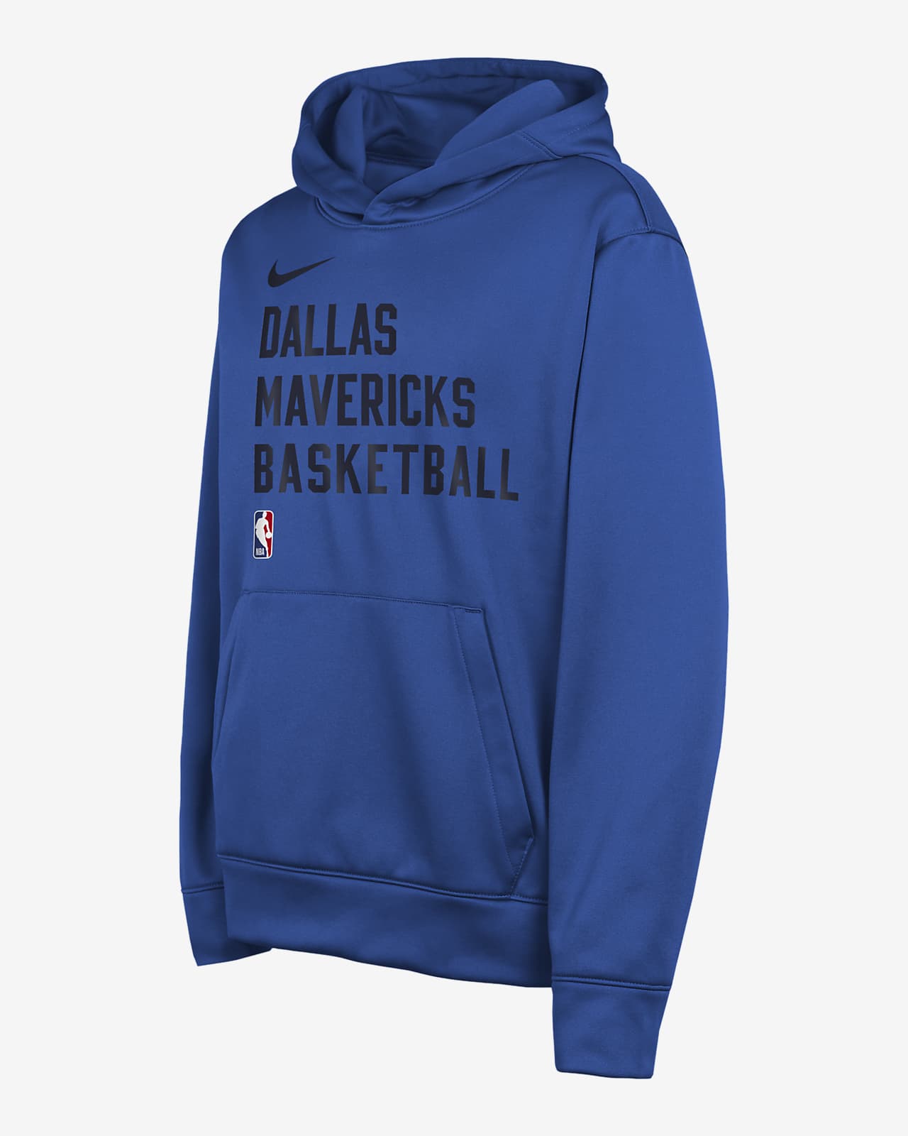Dallas Mavericks Big Kids' Nike Dri-FIT NBA Pullover Hoodie