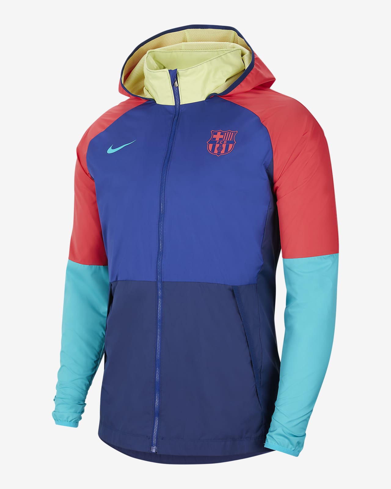 fc barcelona blue jacket