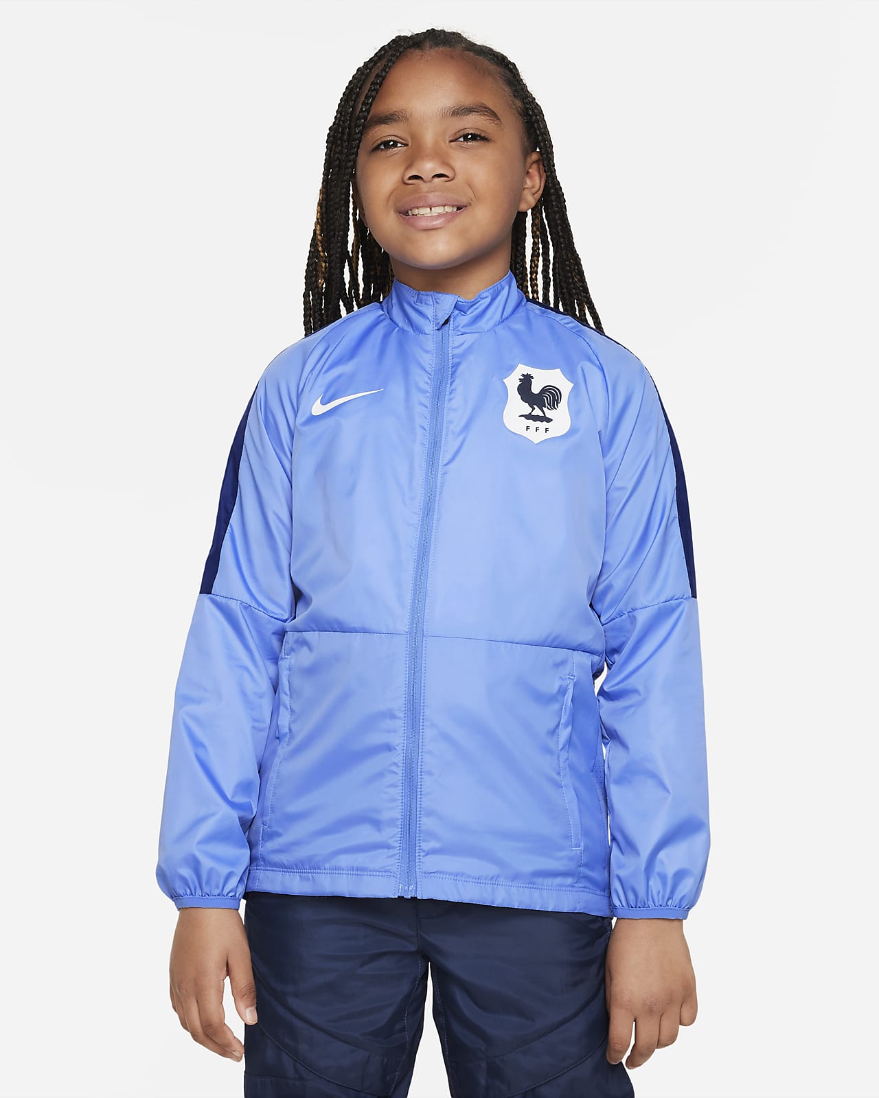 France Repel Academy AWF Older Kids' Football Jacket. Nike CA