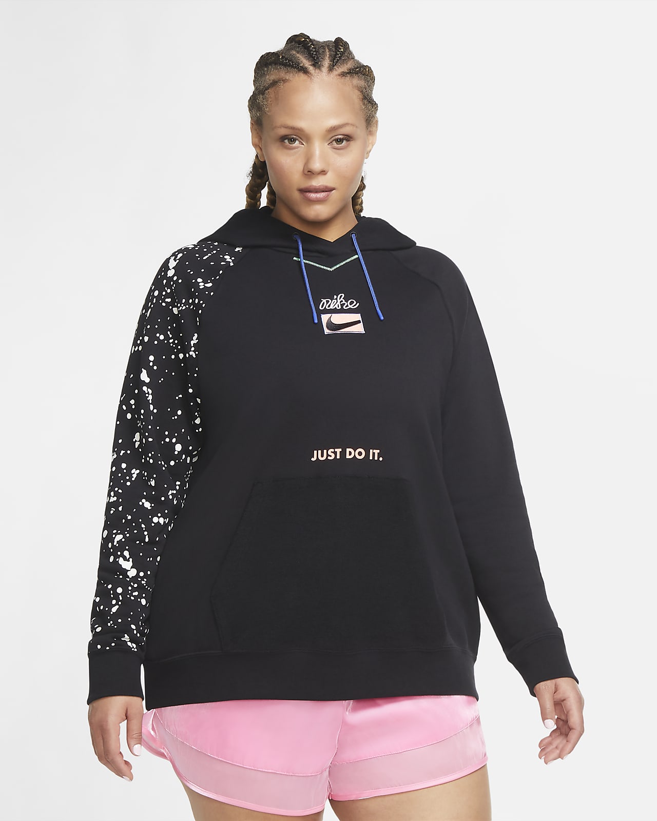 plus size hoodies nike
