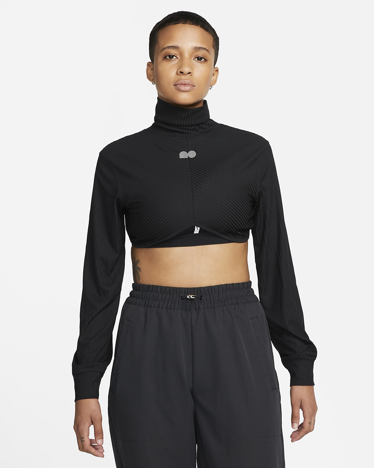 Prenda para la parte superior de cuello alto y manga larga para mujer Naomi  Osaka. Nike.com