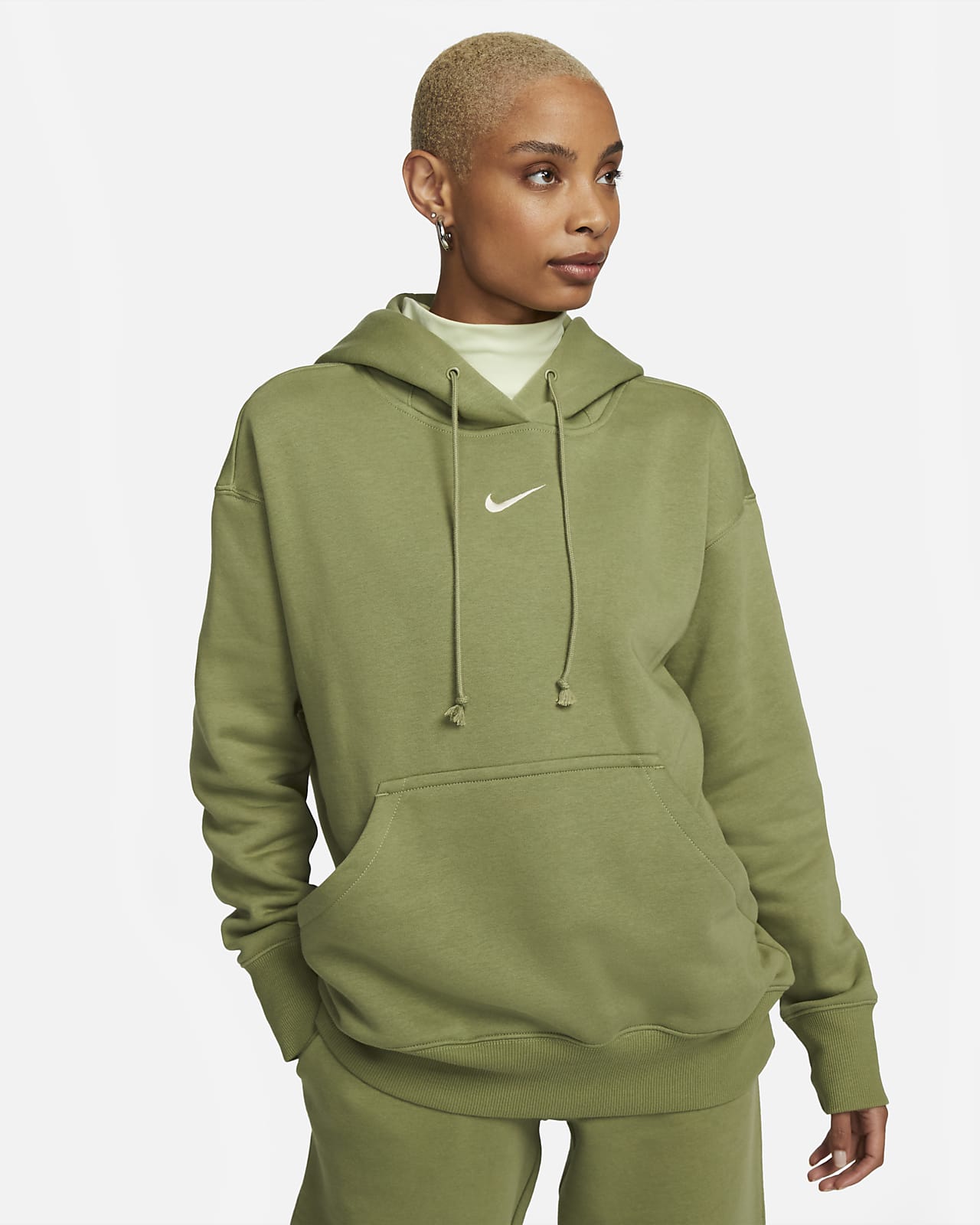 Sudadera con gorro sin cierre oversized para mujer Nike Sportswear Phoenix Fleece