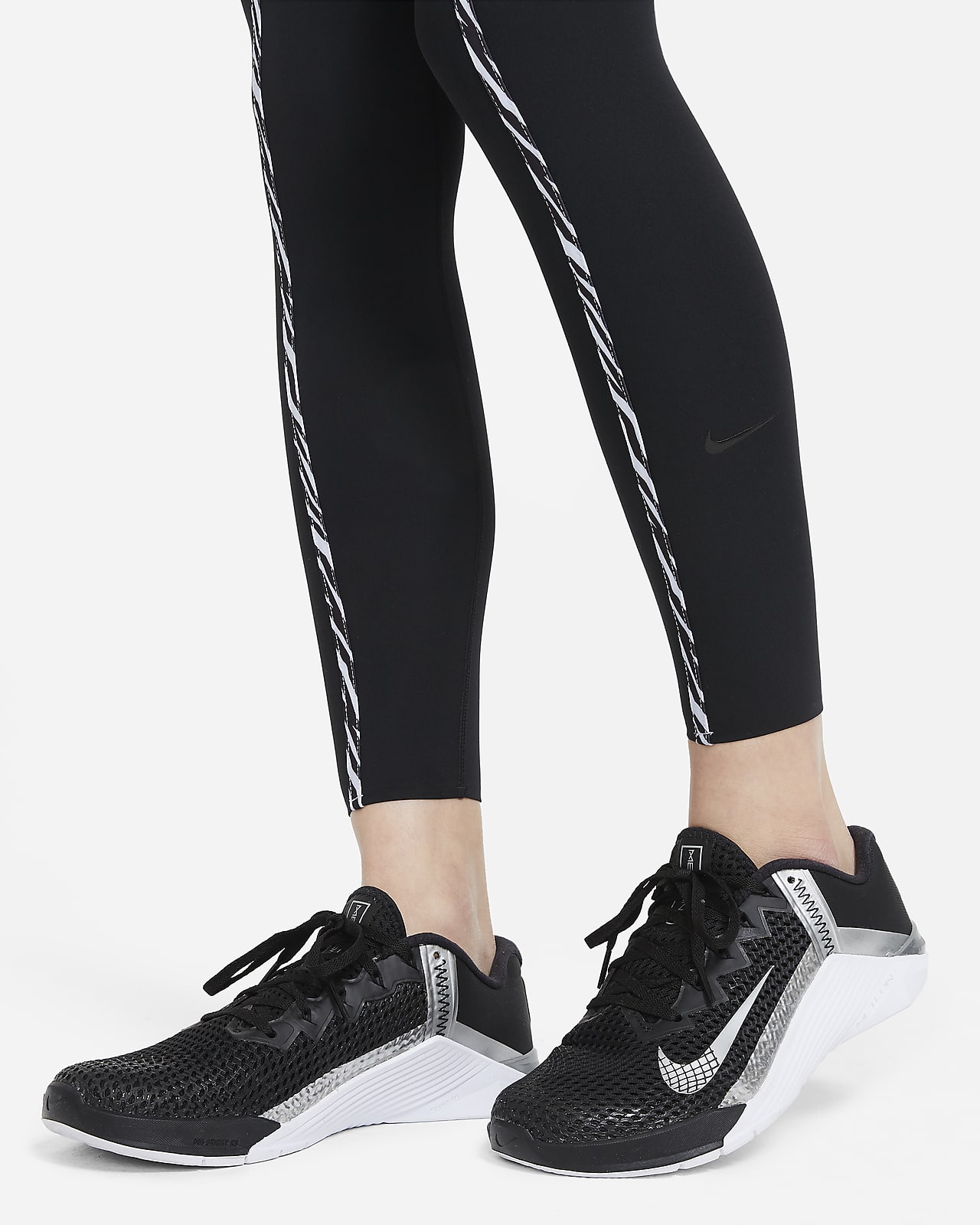 nike training icon clash one tight luxe leggings in black