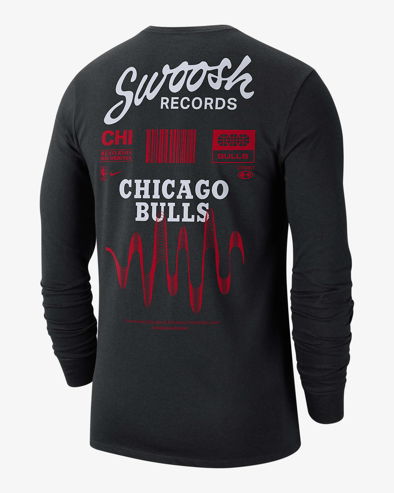 Chicago Bulls Essential Men's Nike NBA Long-Sleeve T-Shirt