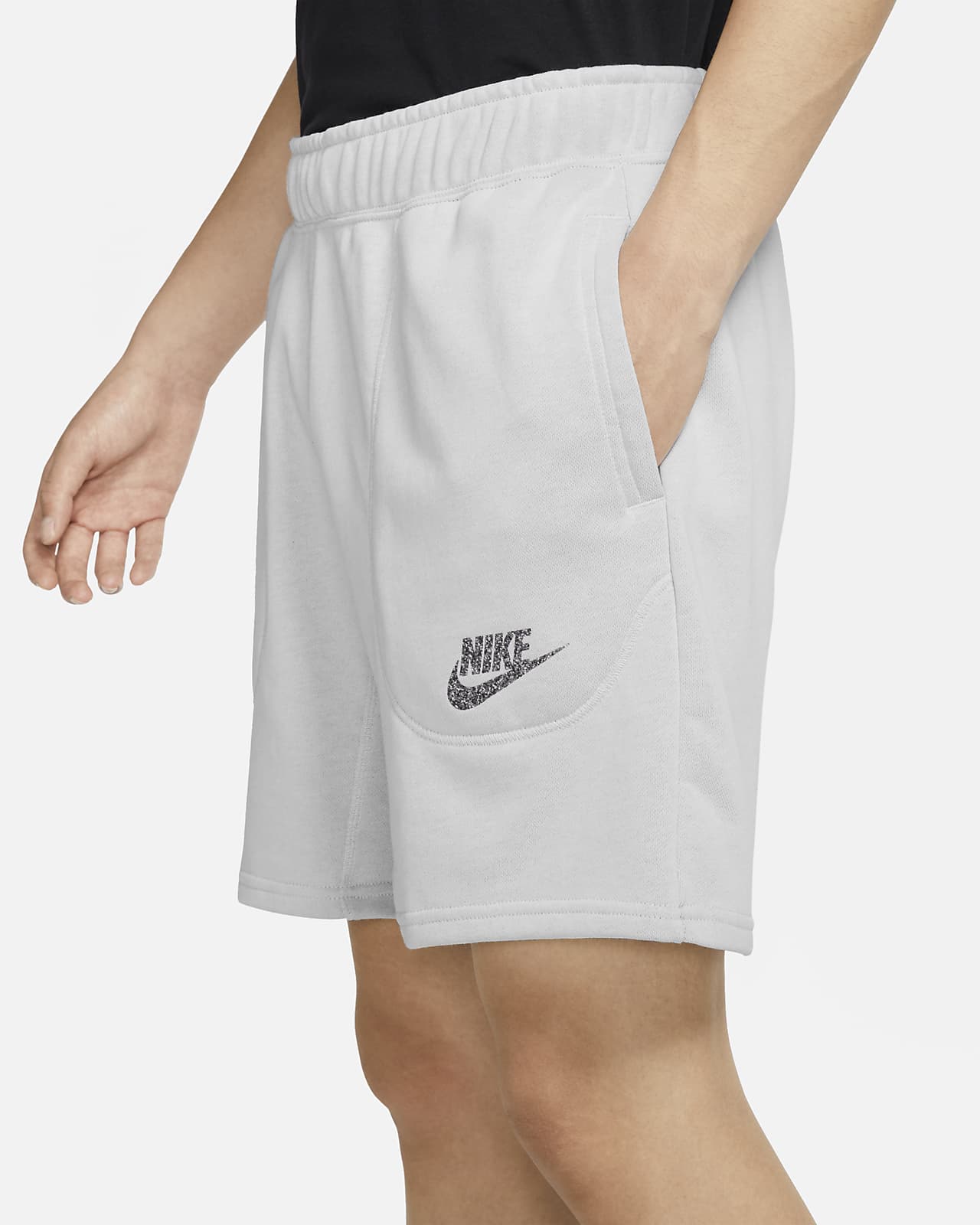 nike french terry shorts womens