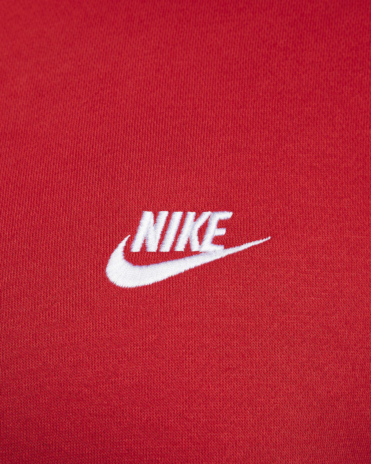 nike sportswear club red