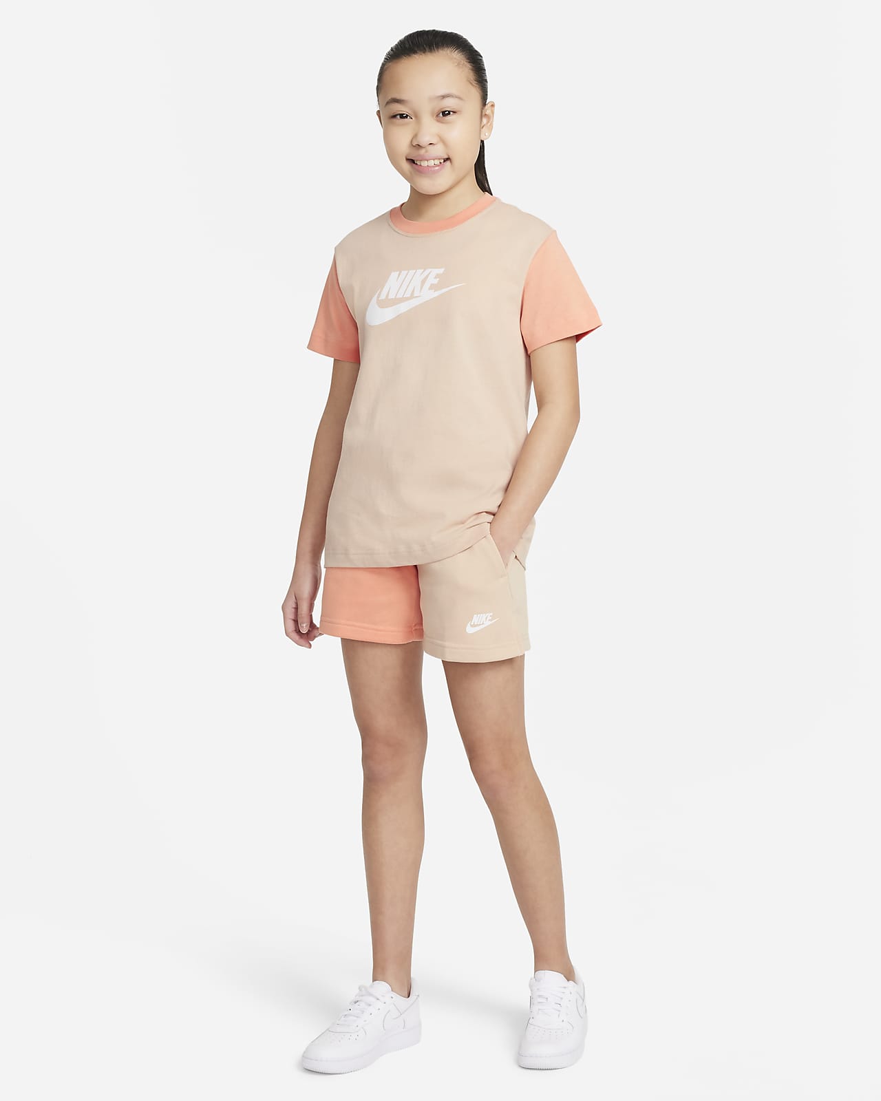 Nike Sportswear Older Kids' (Girls') French Terry Shorts. Nike IL