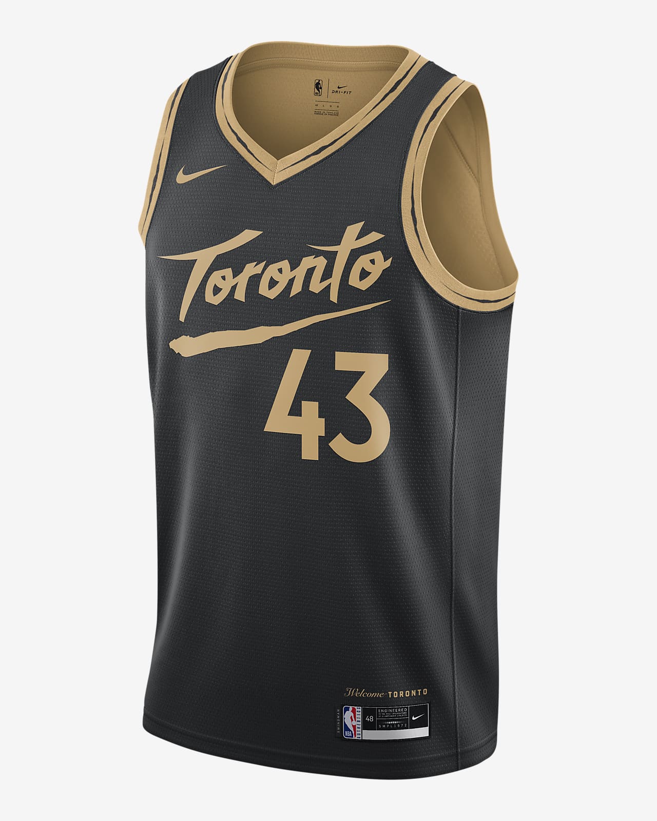 Toronto Raptors City Edition Nike Nba Swingman Trikot Nike At