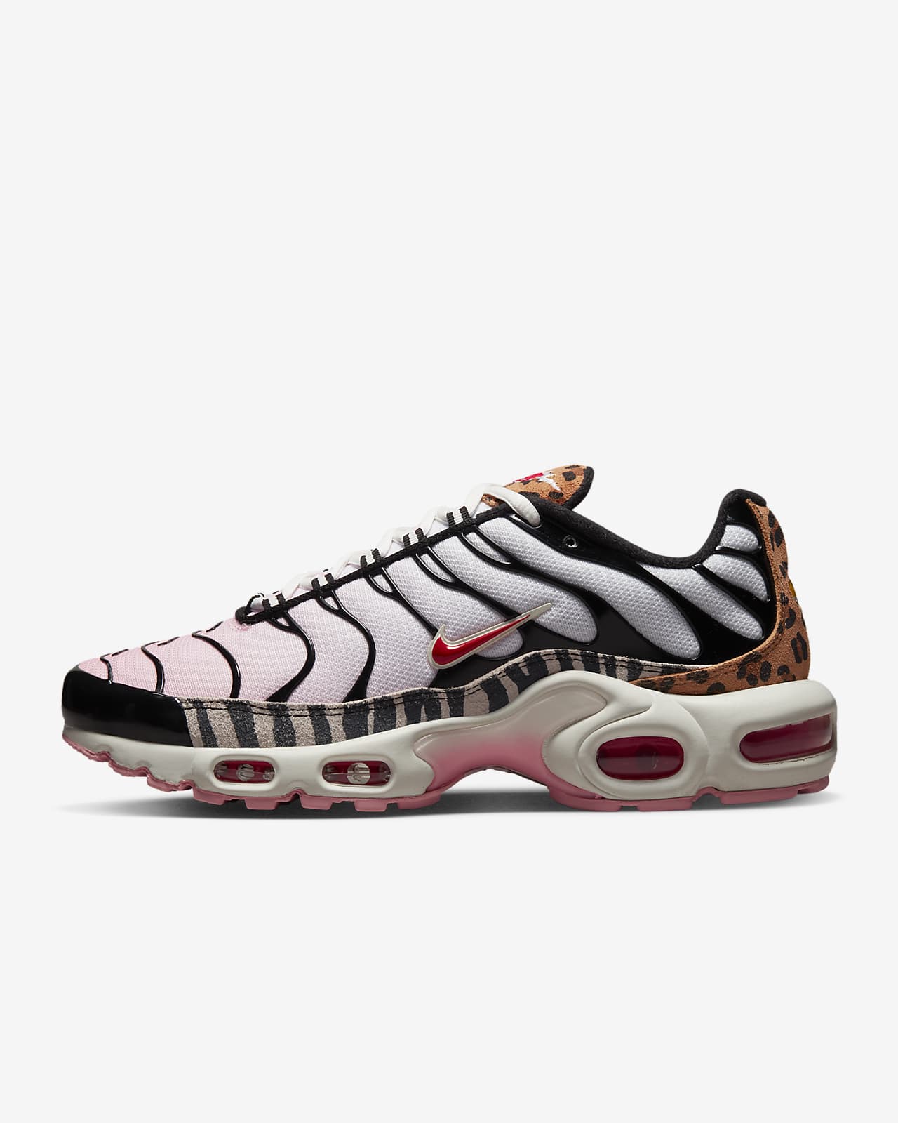 red and black air max plus womens