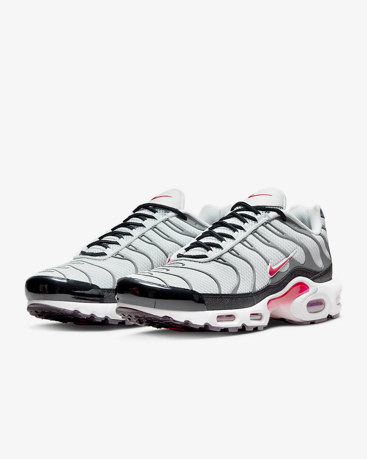 nike air max plus white red blue