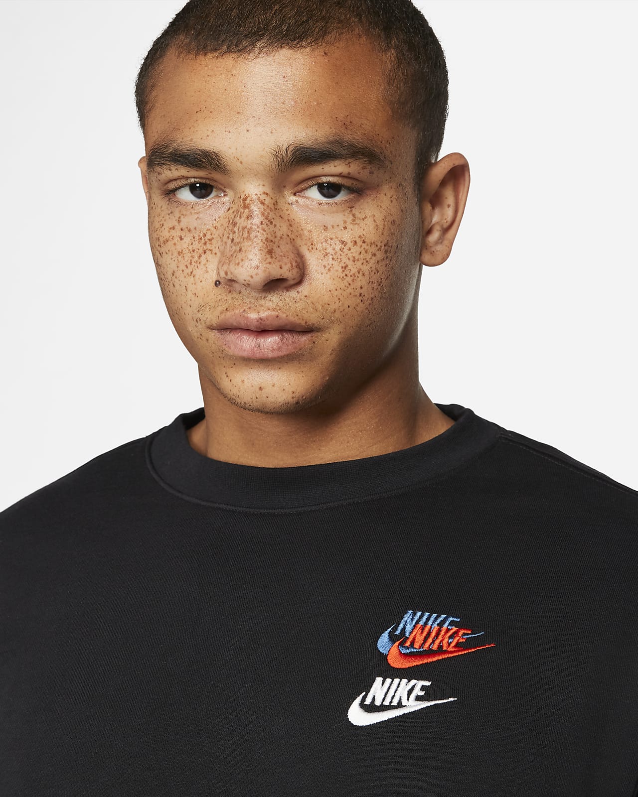 Nike sportswear essentials+ men's french terry crew Clearance