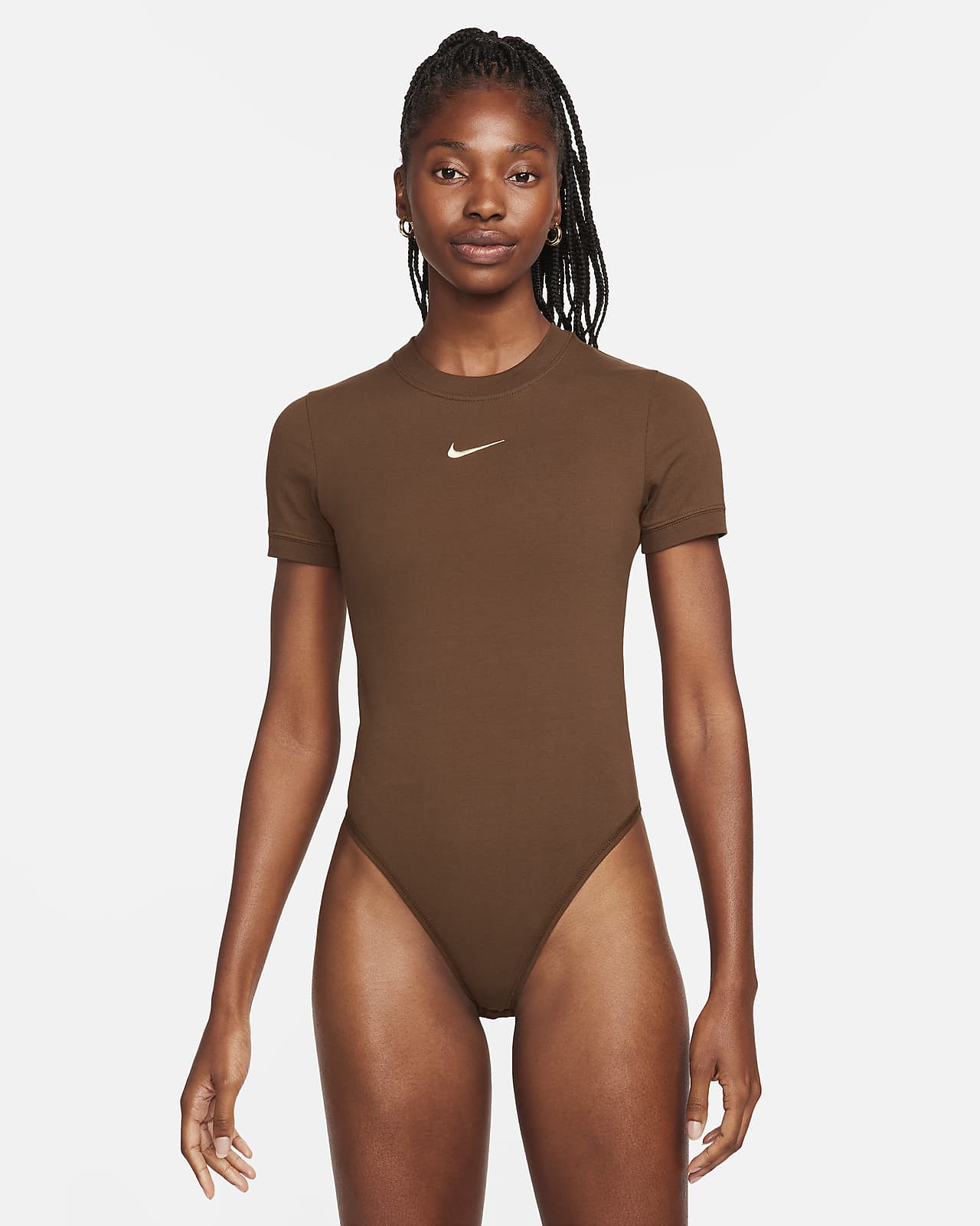 Body de manga curta Nike Sportswear para mulher