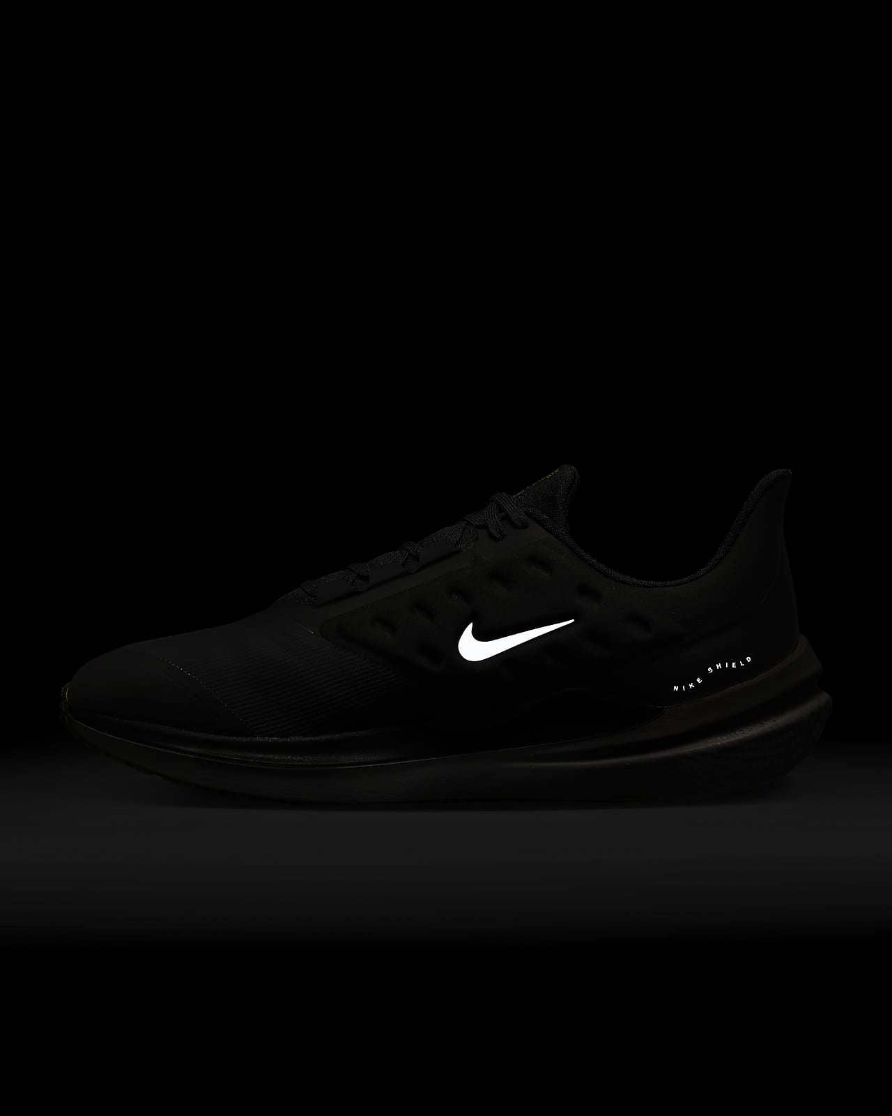 Nike Air Winflo 9 Shield Men's Weatherised Road Running Shoes. Nike LU