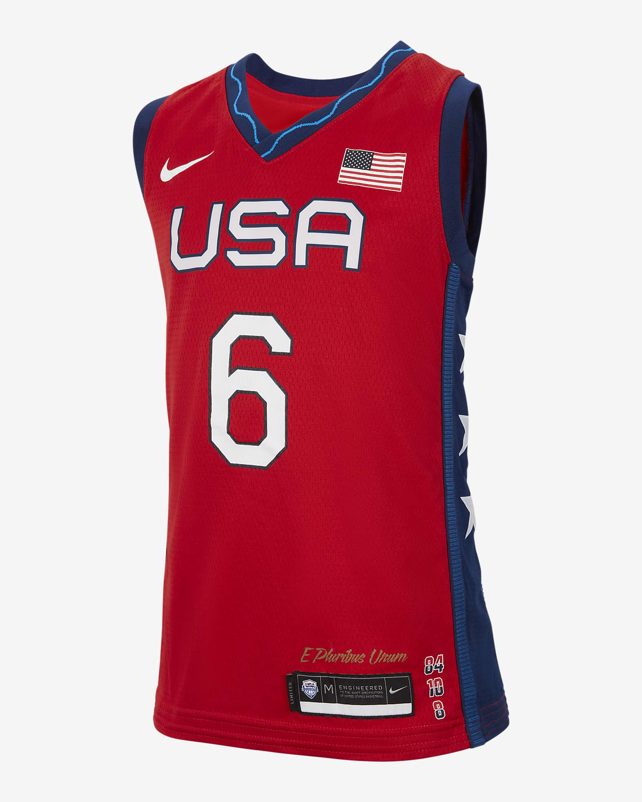 Camisola de basquetebol Nike Team EUA (Sue Bird) Júnior