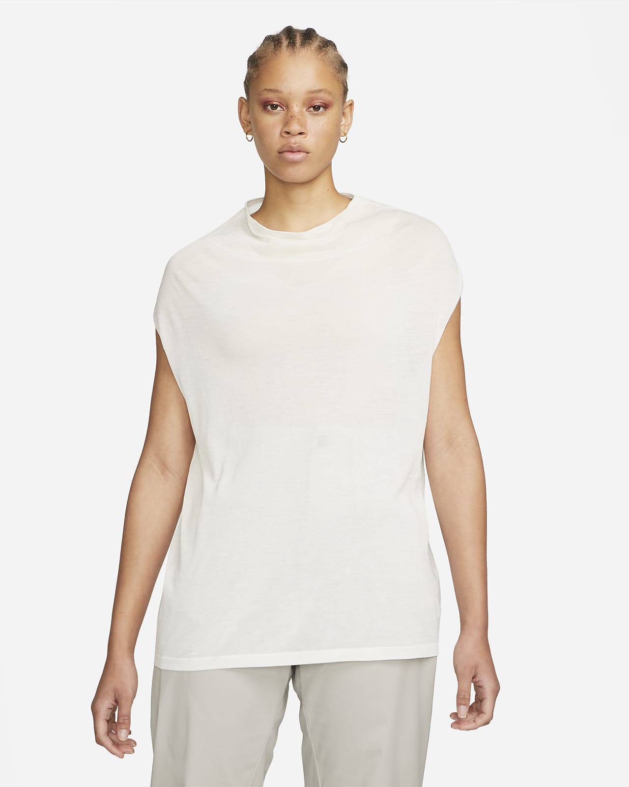 Imitación Granjero ceja Camiseta de tirantes de cuello alto para mujer Nike ESC. Nike.com