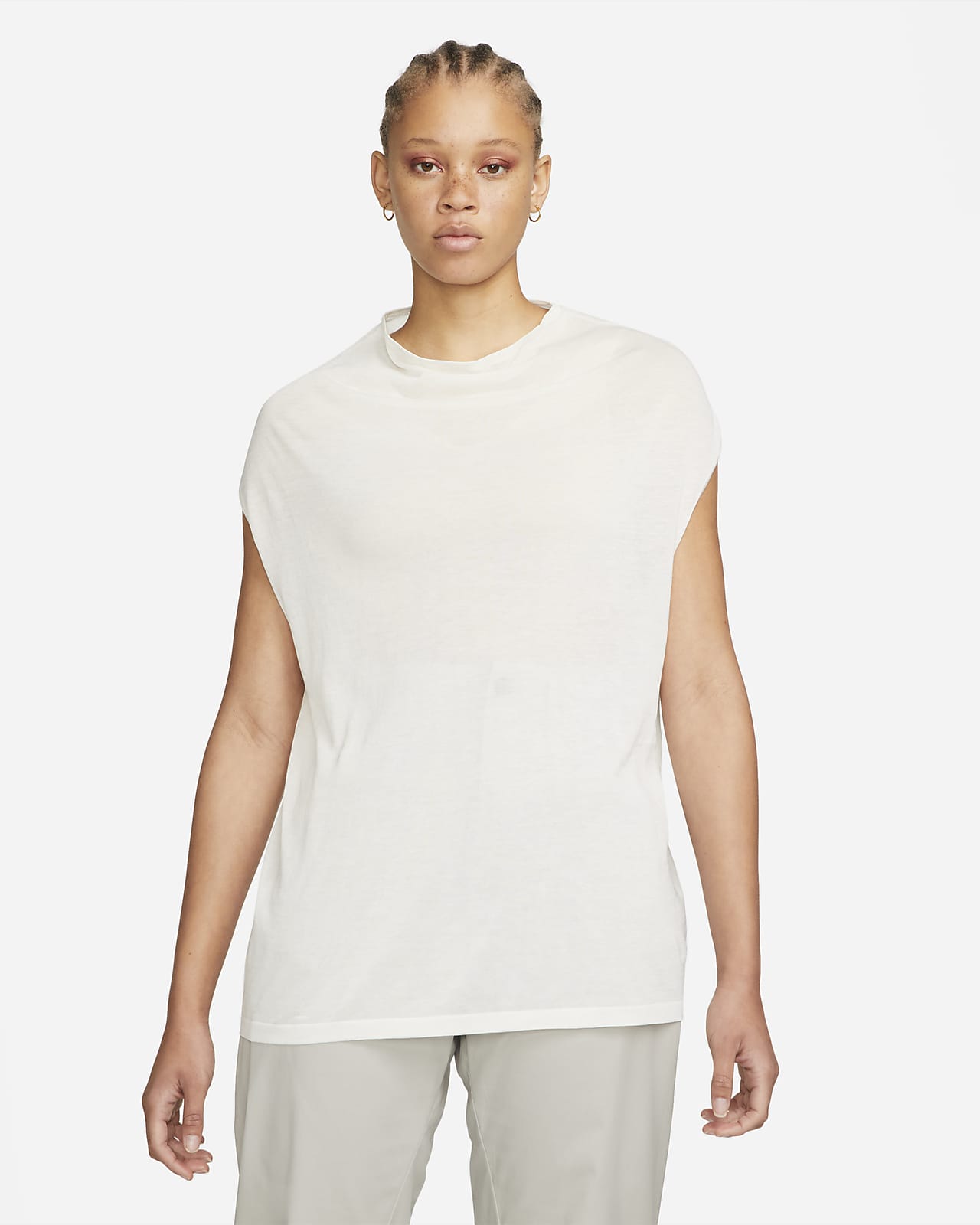 high neck nike shirt