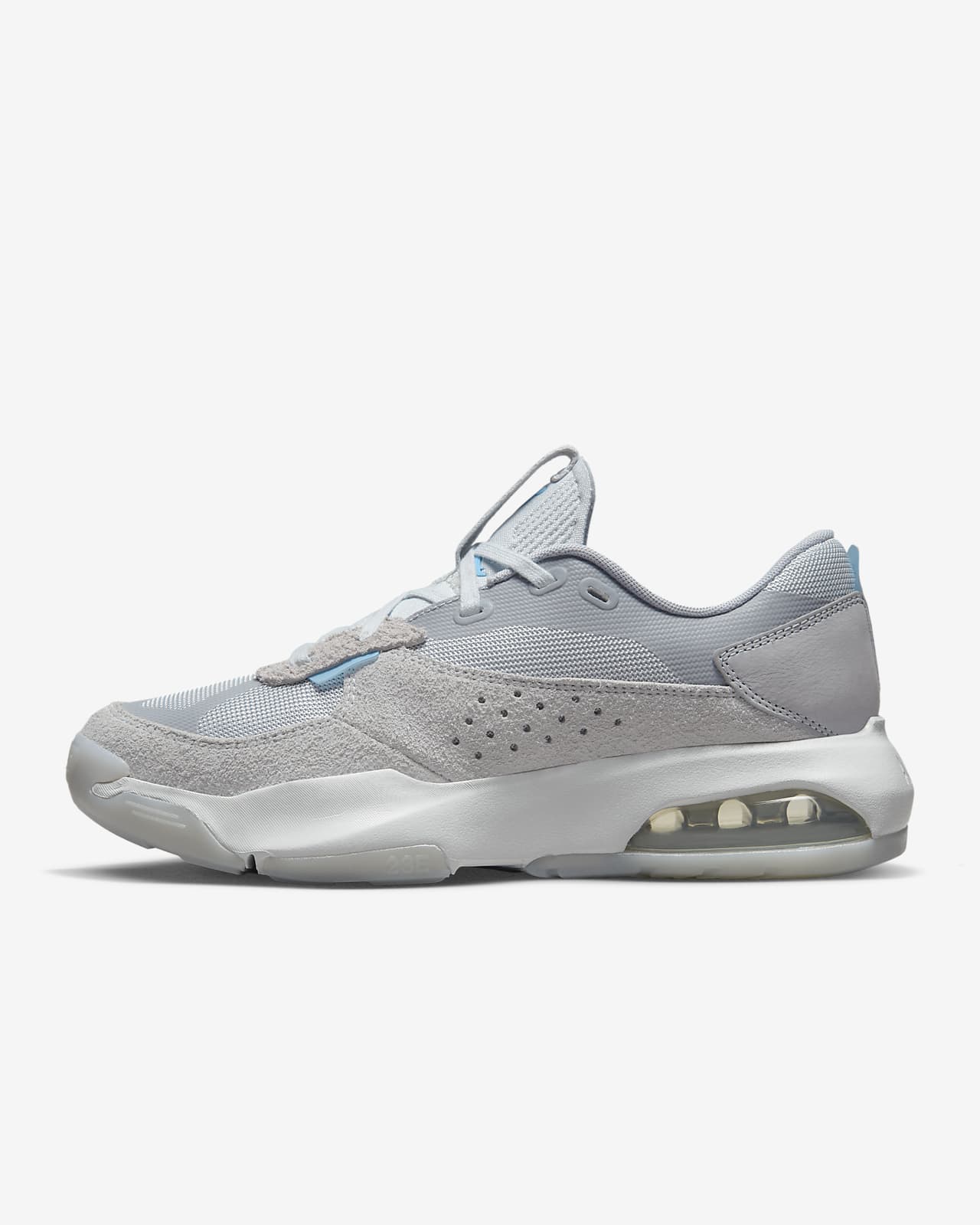 lage jordans grijs