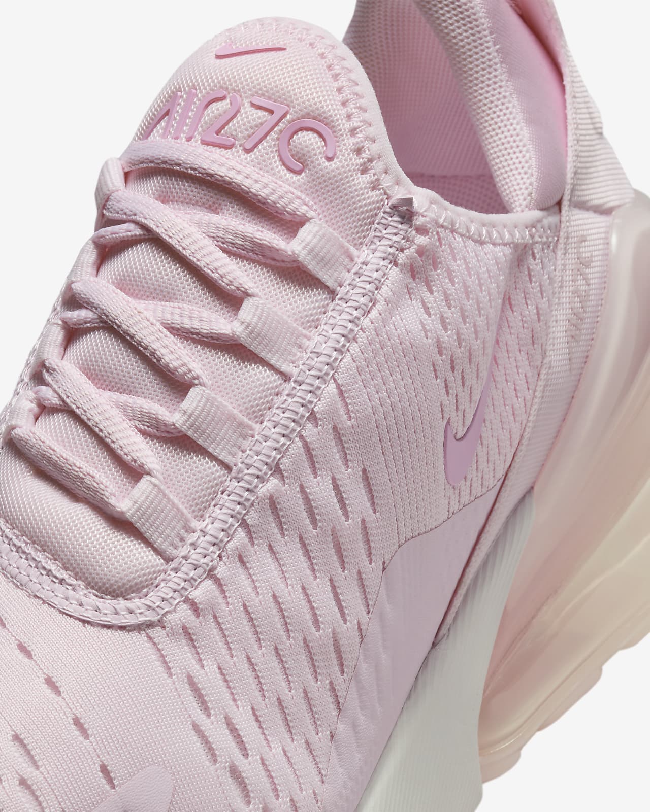 Nike air max on sale 270 rose white