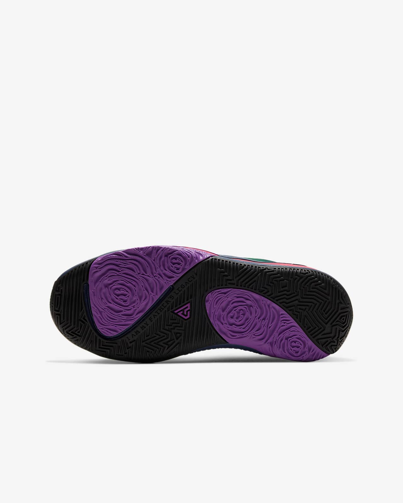 boys purple basketball shoes