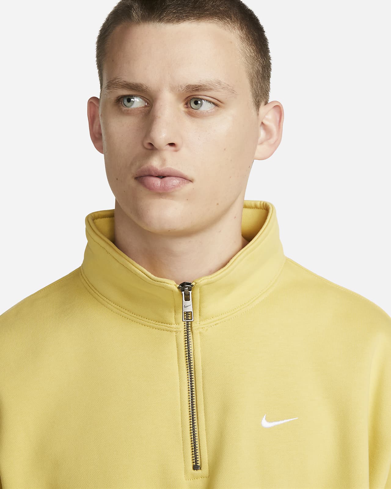 Retirada Preguntarse Gran cantidad de Nike Solo Swoosh Camiseta con cremallera de 1/4 - Hombre. Nike ES