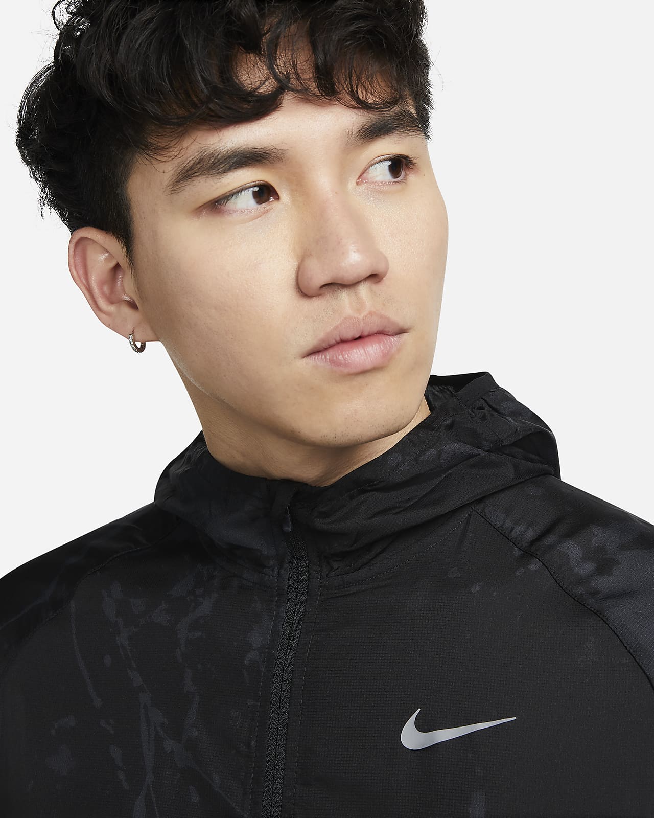 Men's nike best sale shield jacket