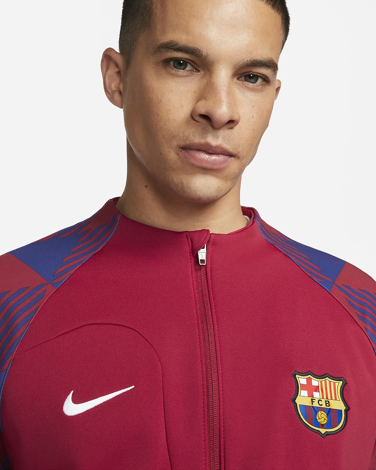 Modales ranura Rayo FC Barcelona Academy Pro Men's Nike Full-Zip Knit Soccer Jacket. Nike JP